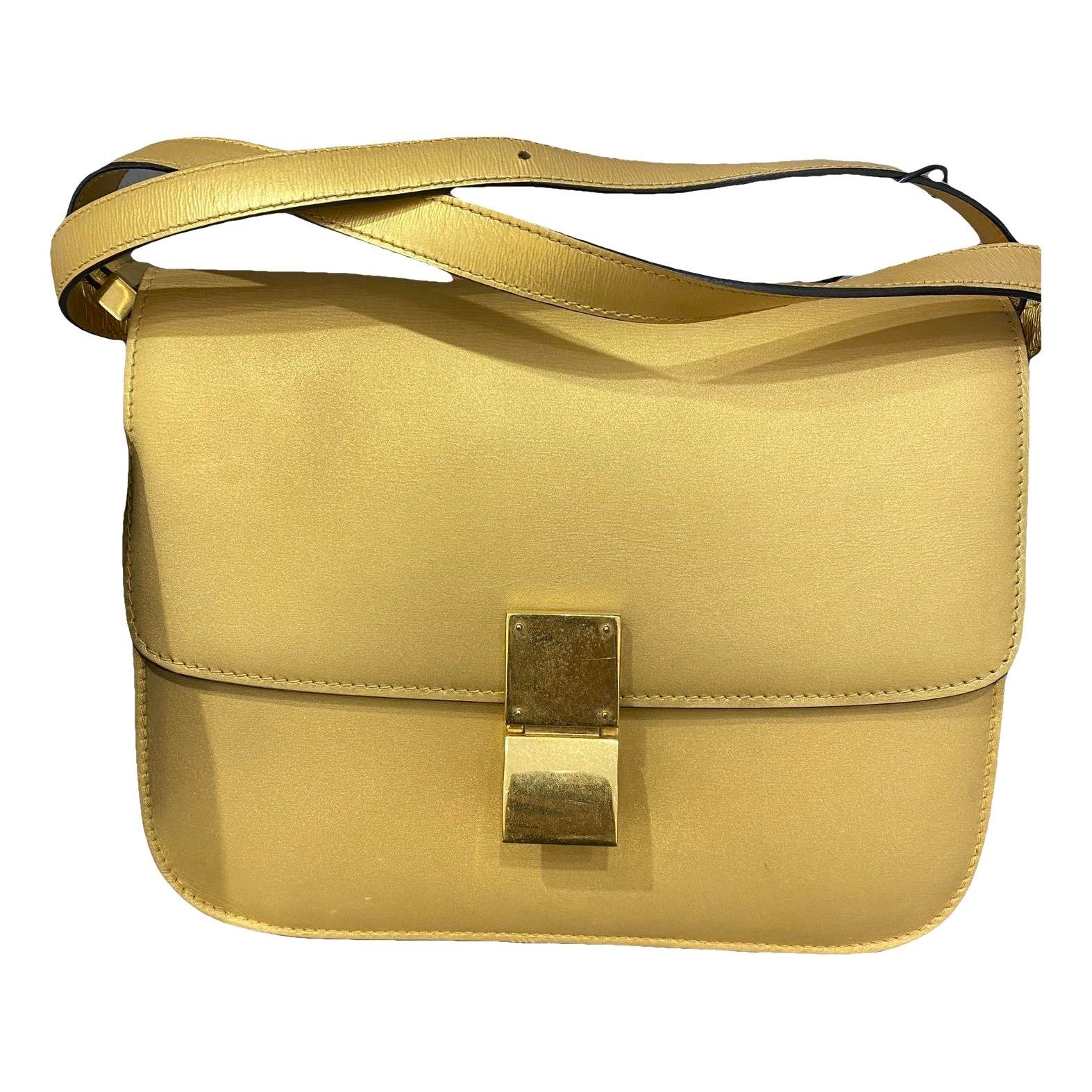Classic leather crossbody bag