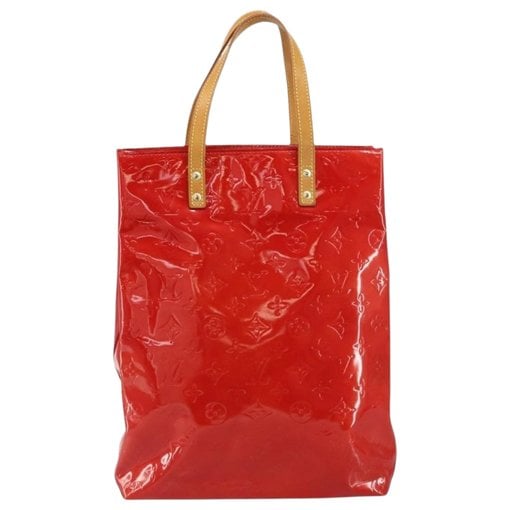 Reade patent leather handbag