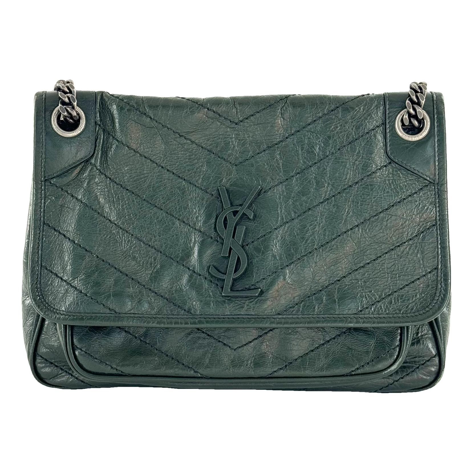 Niki leather crossbody bag