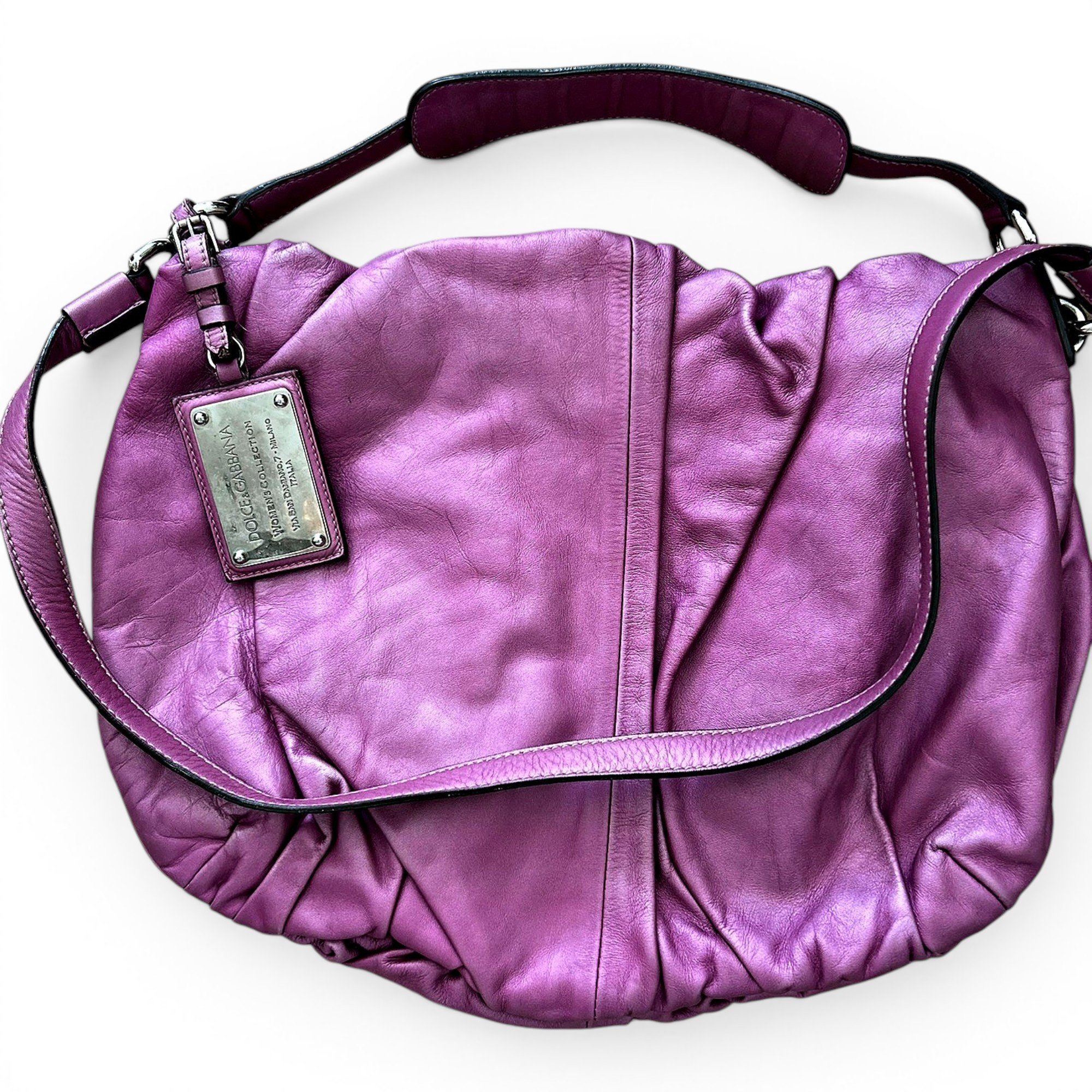 Leather handbag