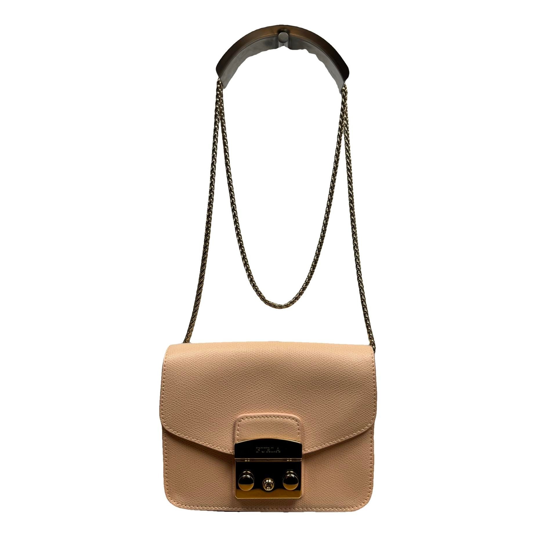 Metropolis leather crossbody bag
