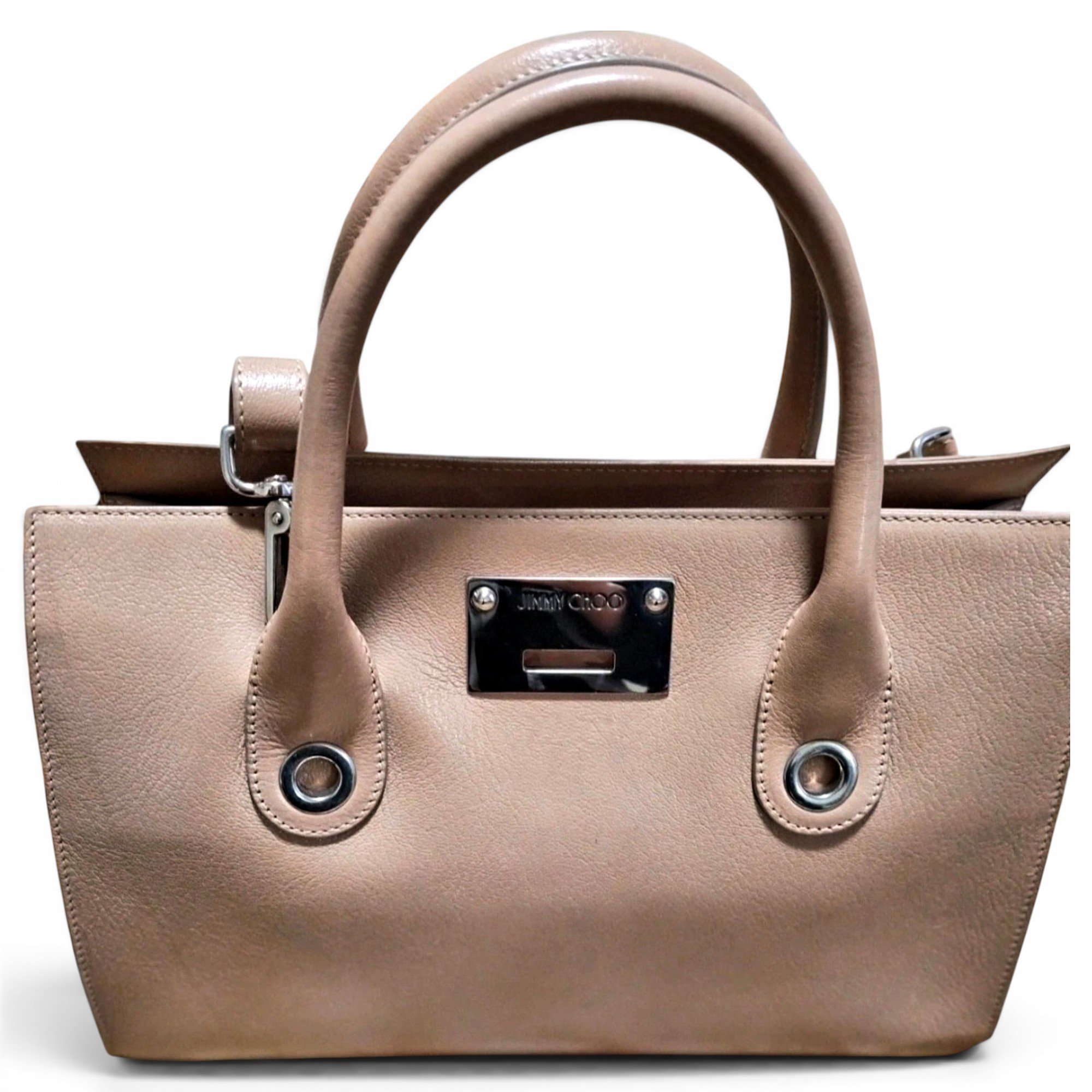 Riley patent leather handbag