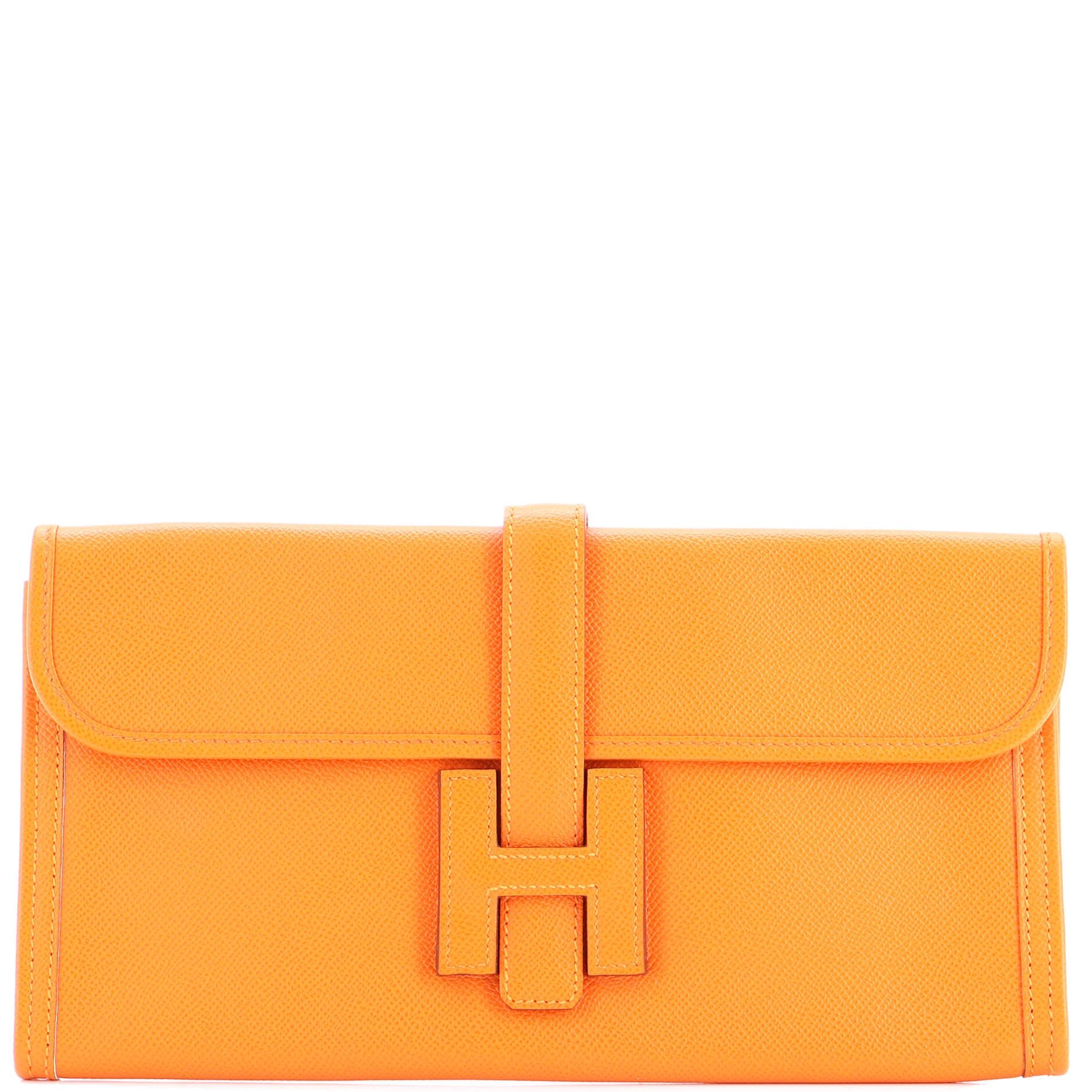 Hermes Jige Elan Clutch Epsom 29