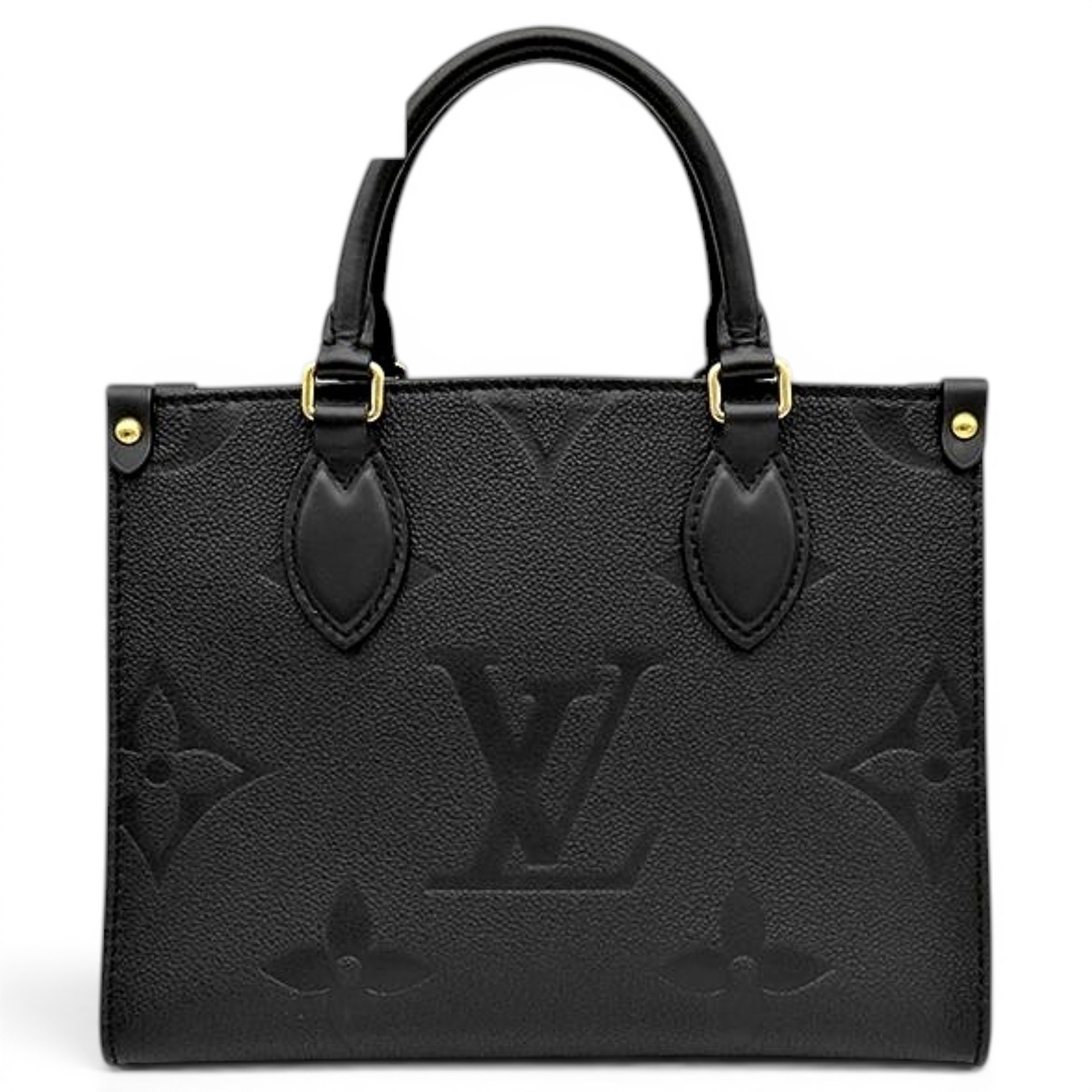 Leather tote