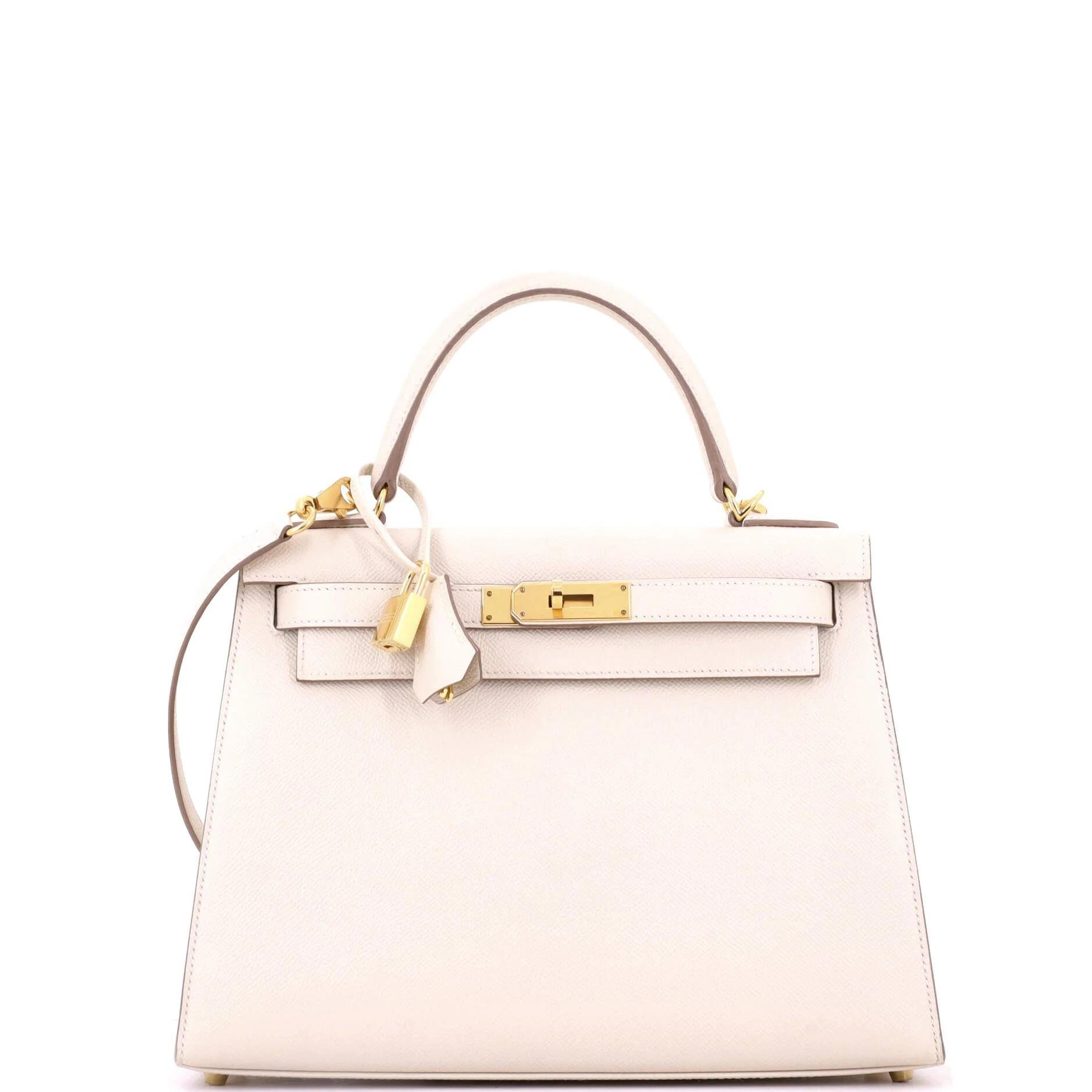 Kelly 28 leather handbag
