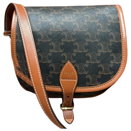 Folco leather crossbody bag