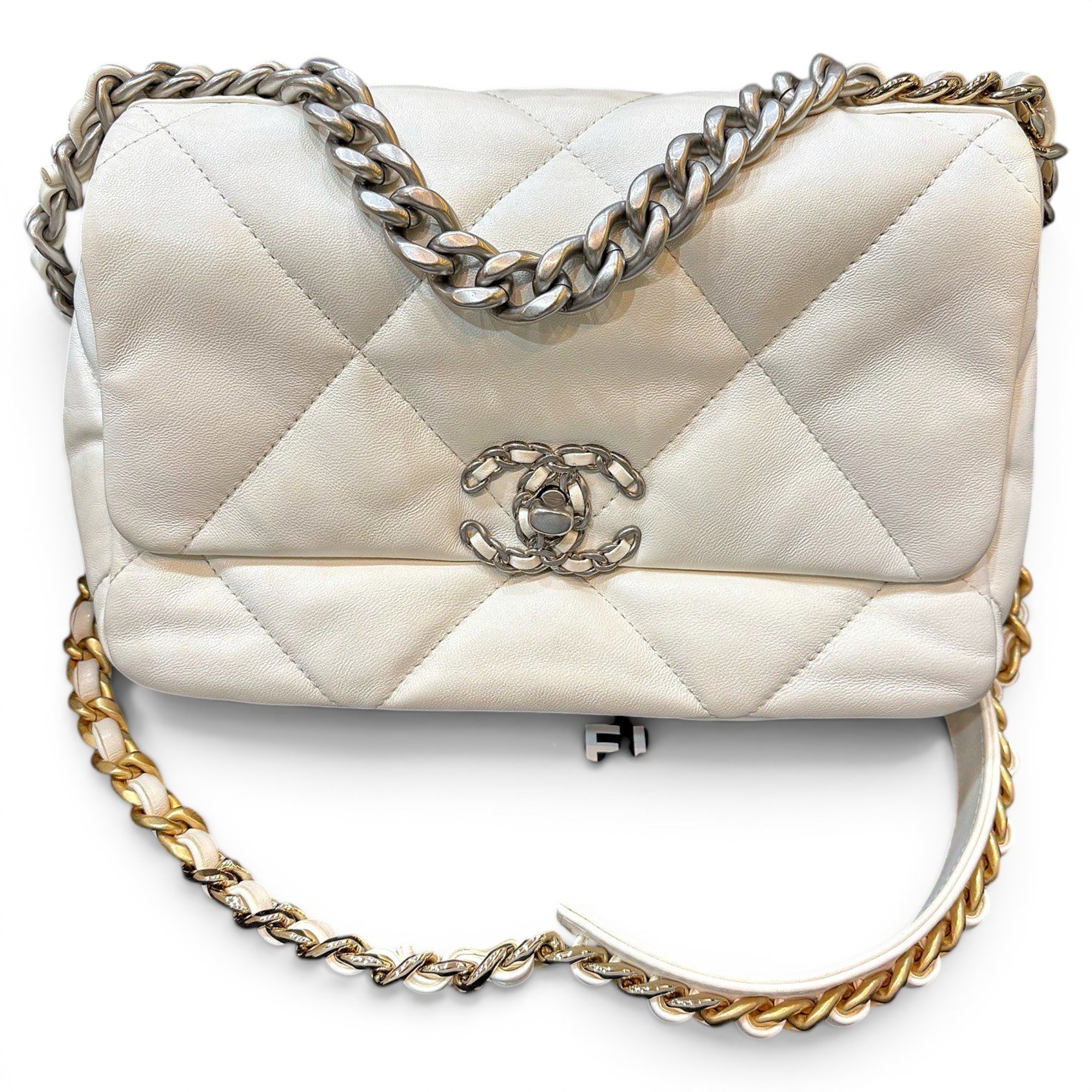Chanel 19 leather handbag