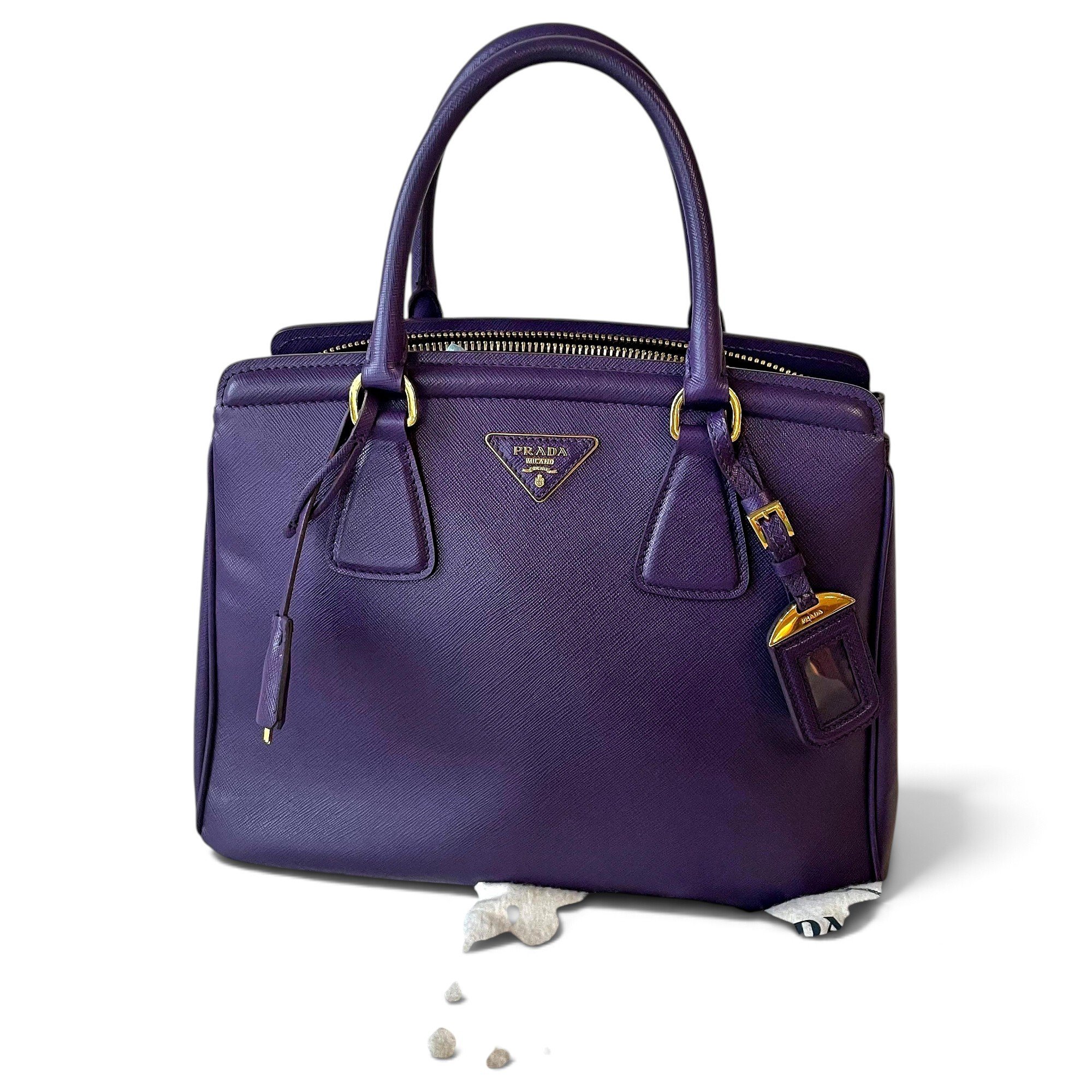 Galleria leather tote