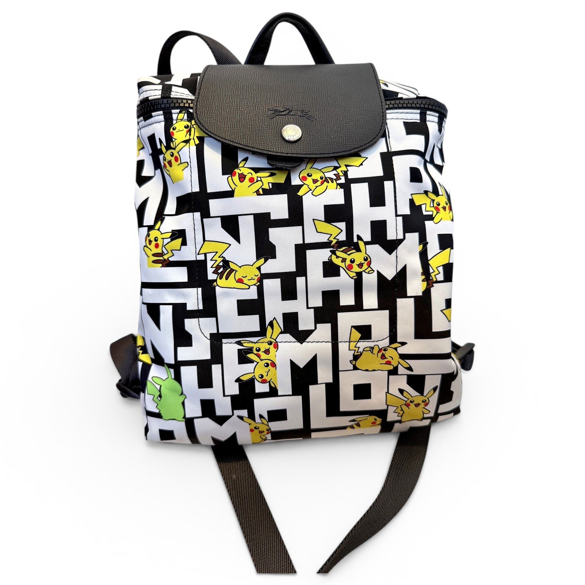 Leather backpack
