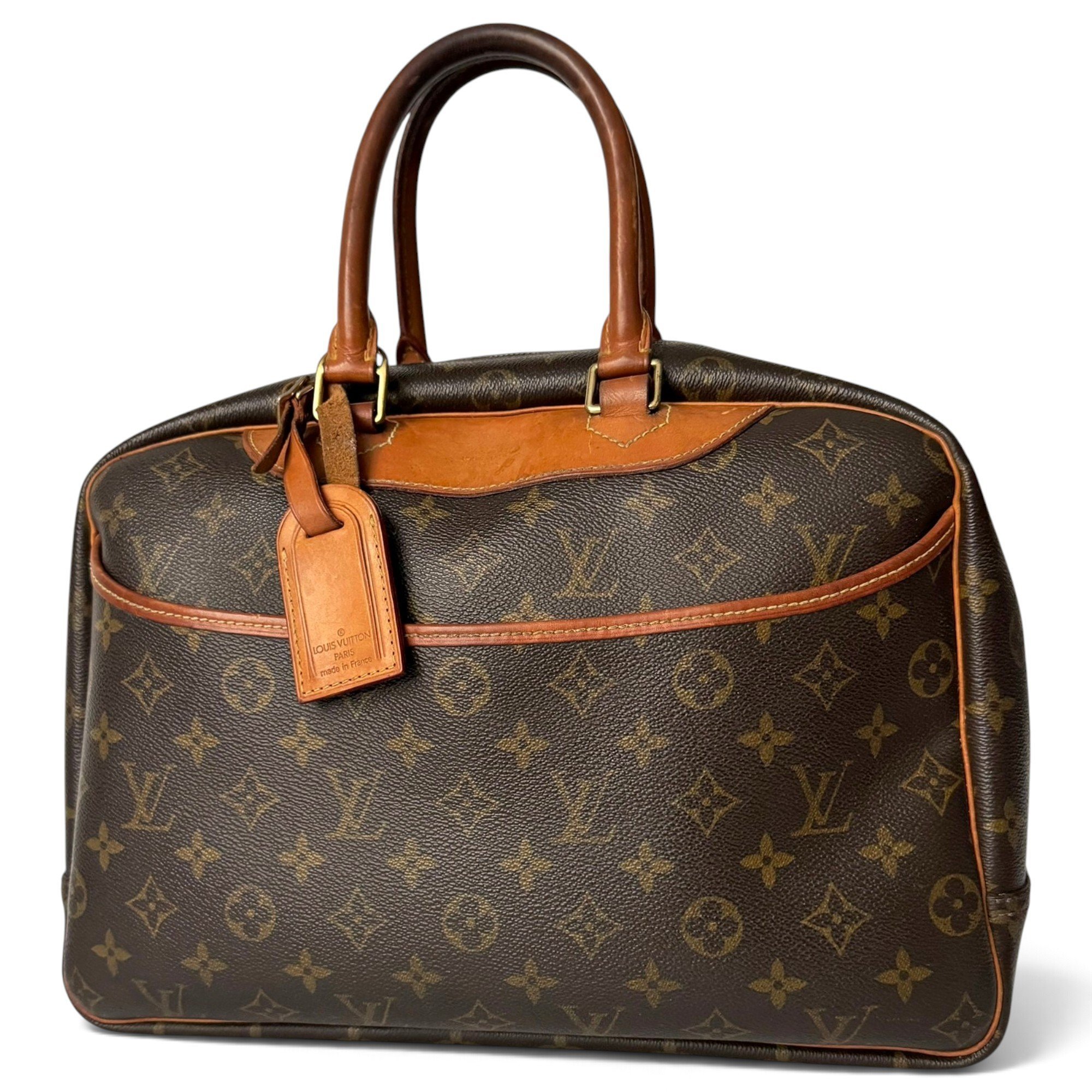 Louis Vuitton Deauville cloth handbag
