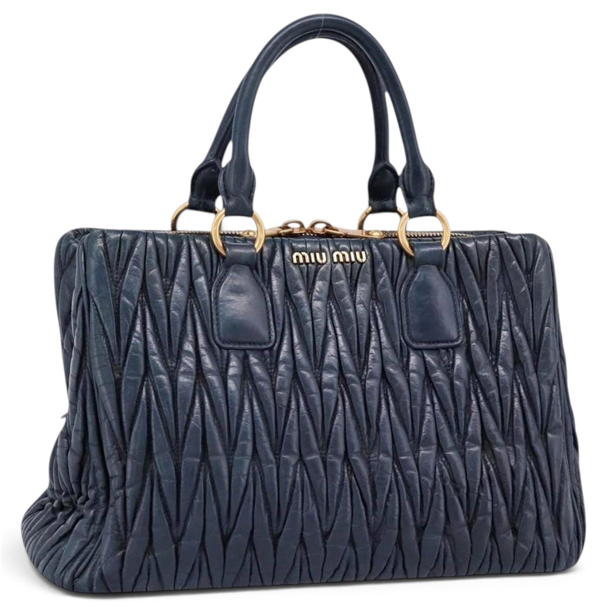 Leather handbag