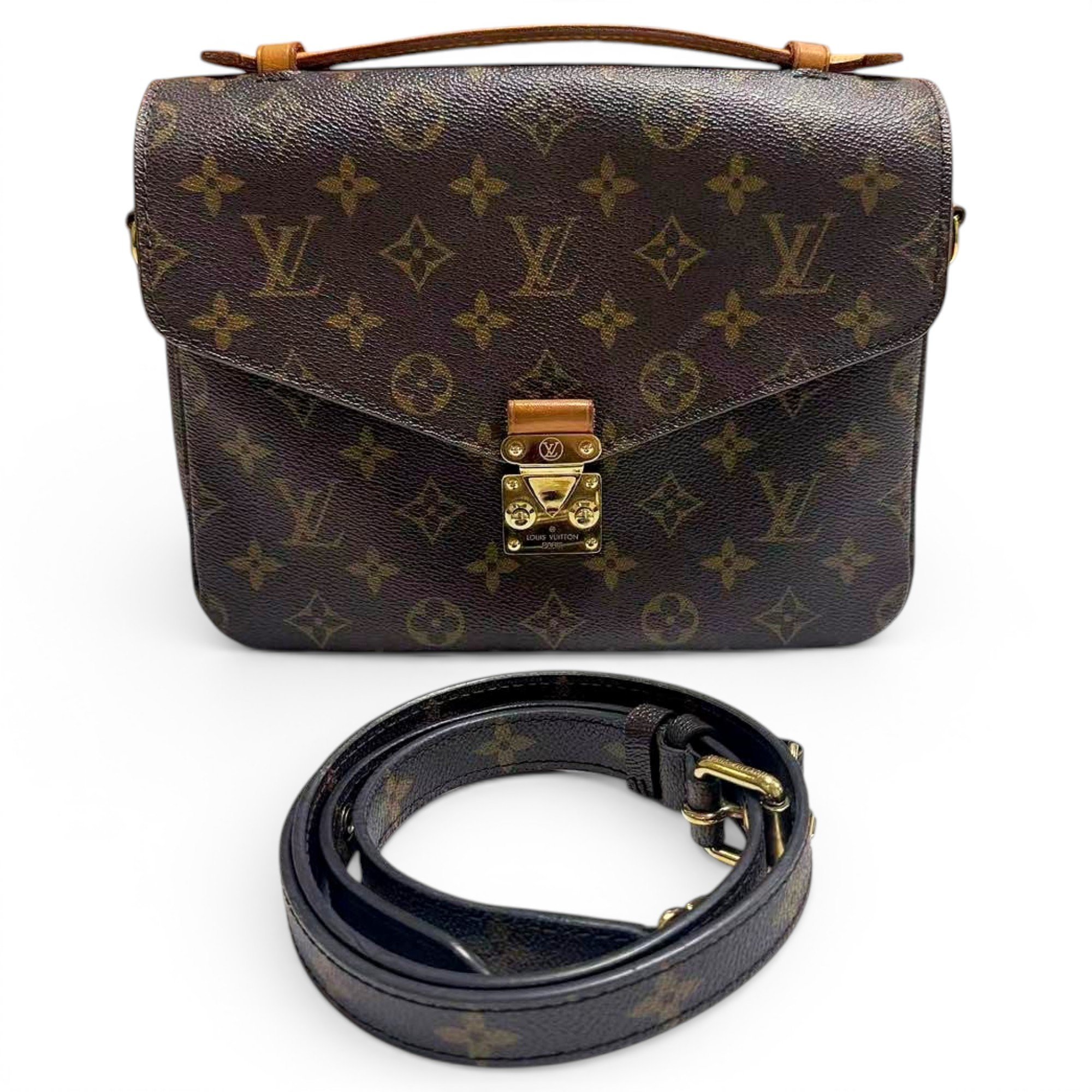 Metis leather crossbody bag