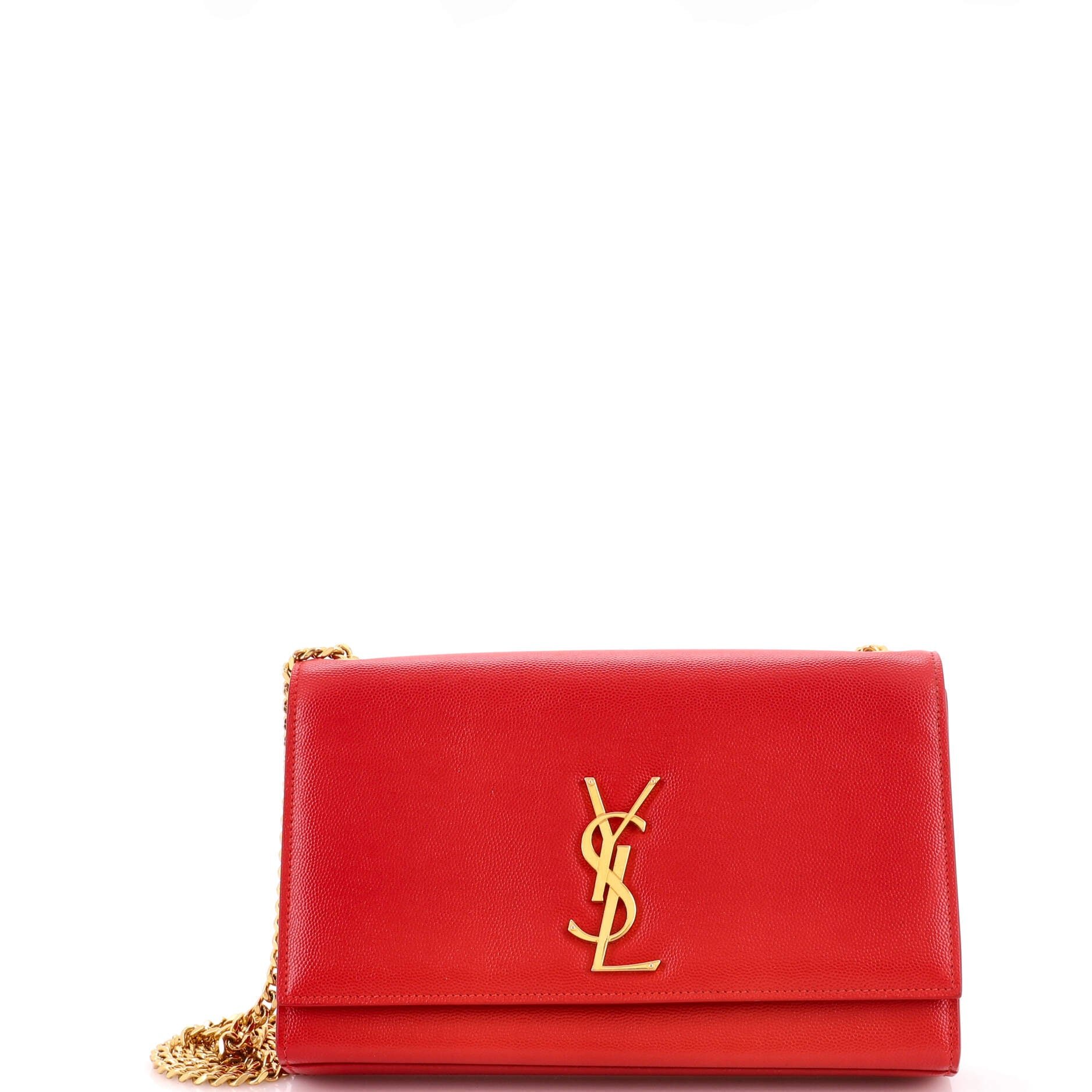 Classic Monogram Crossbody Bag Grainy Leather Medium