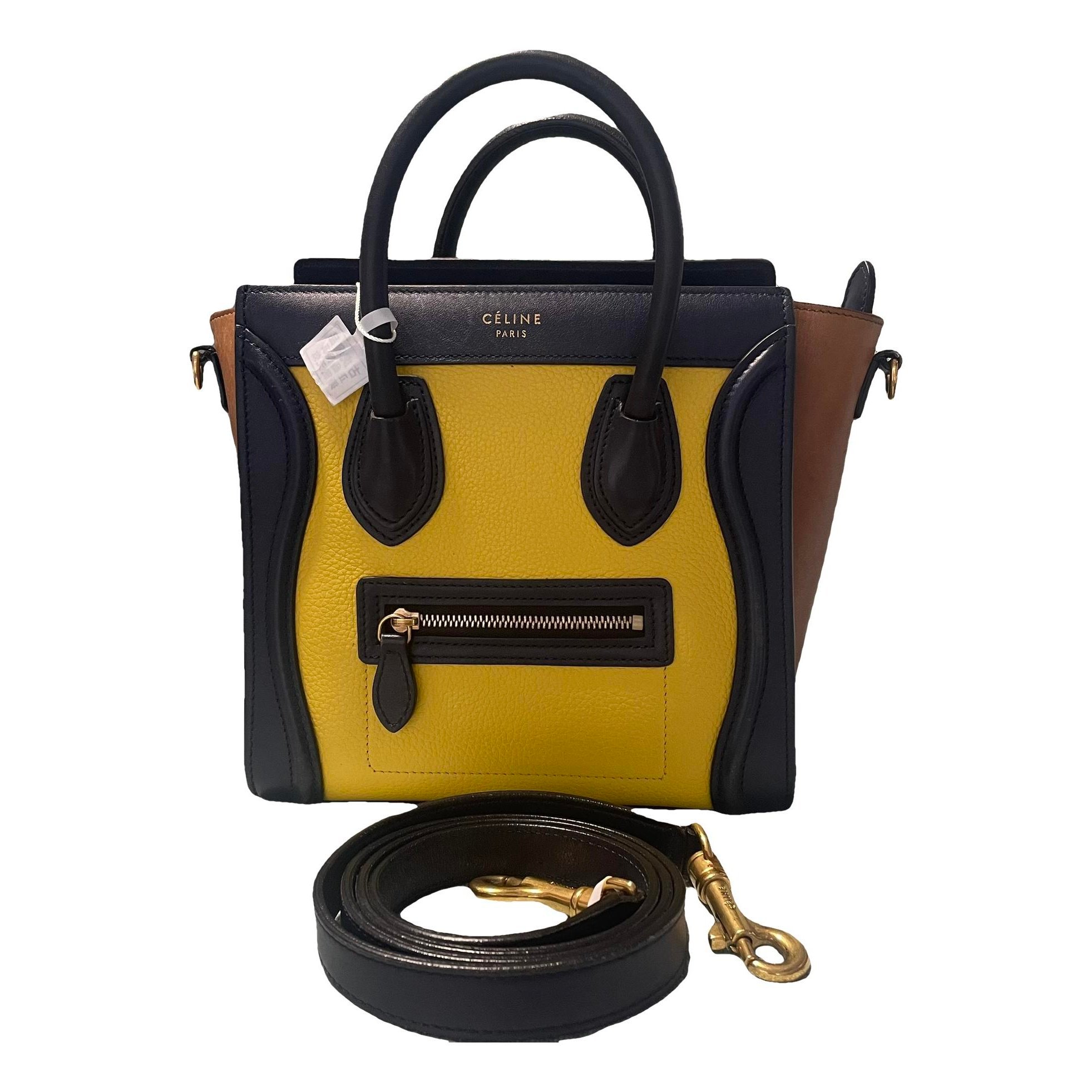 Nano Luggage leather handbag