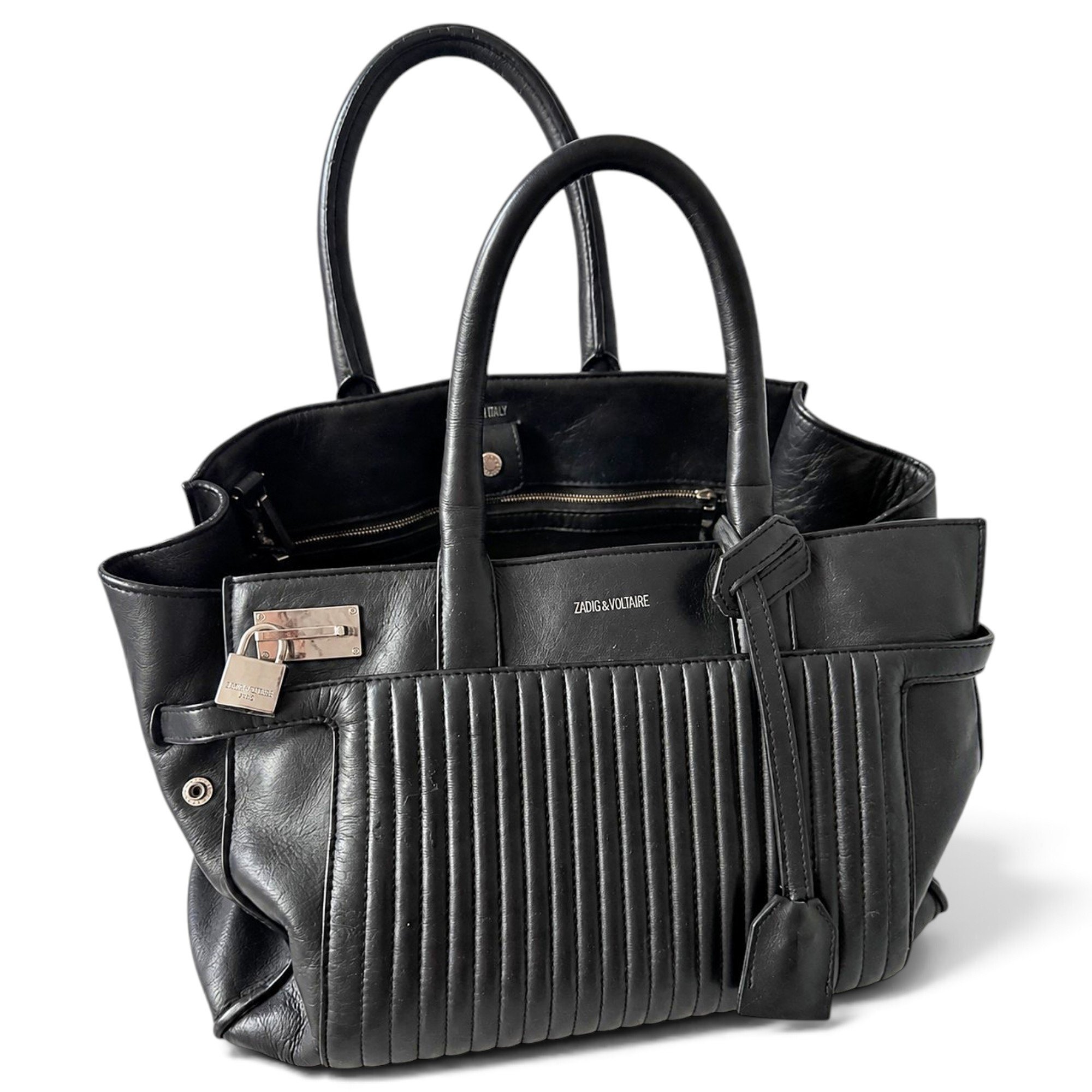 Leather handbag