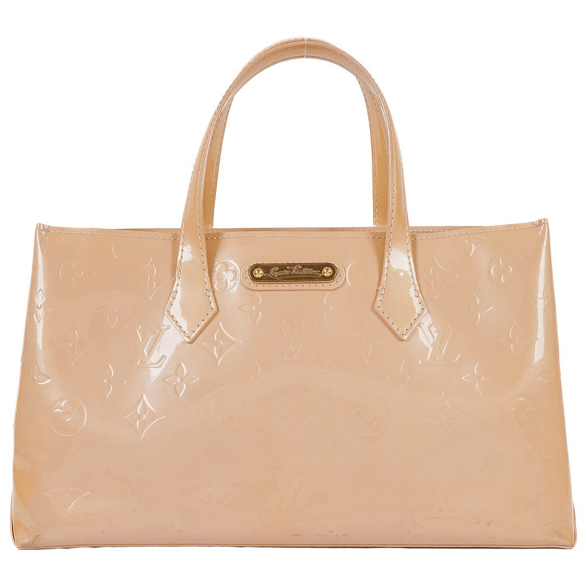 Wilshire patent leather handbag
