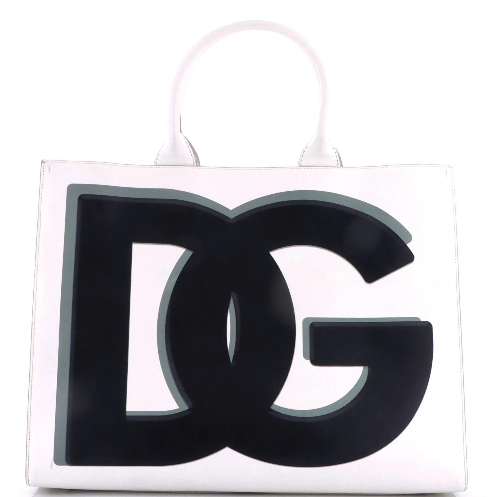 Leather tote