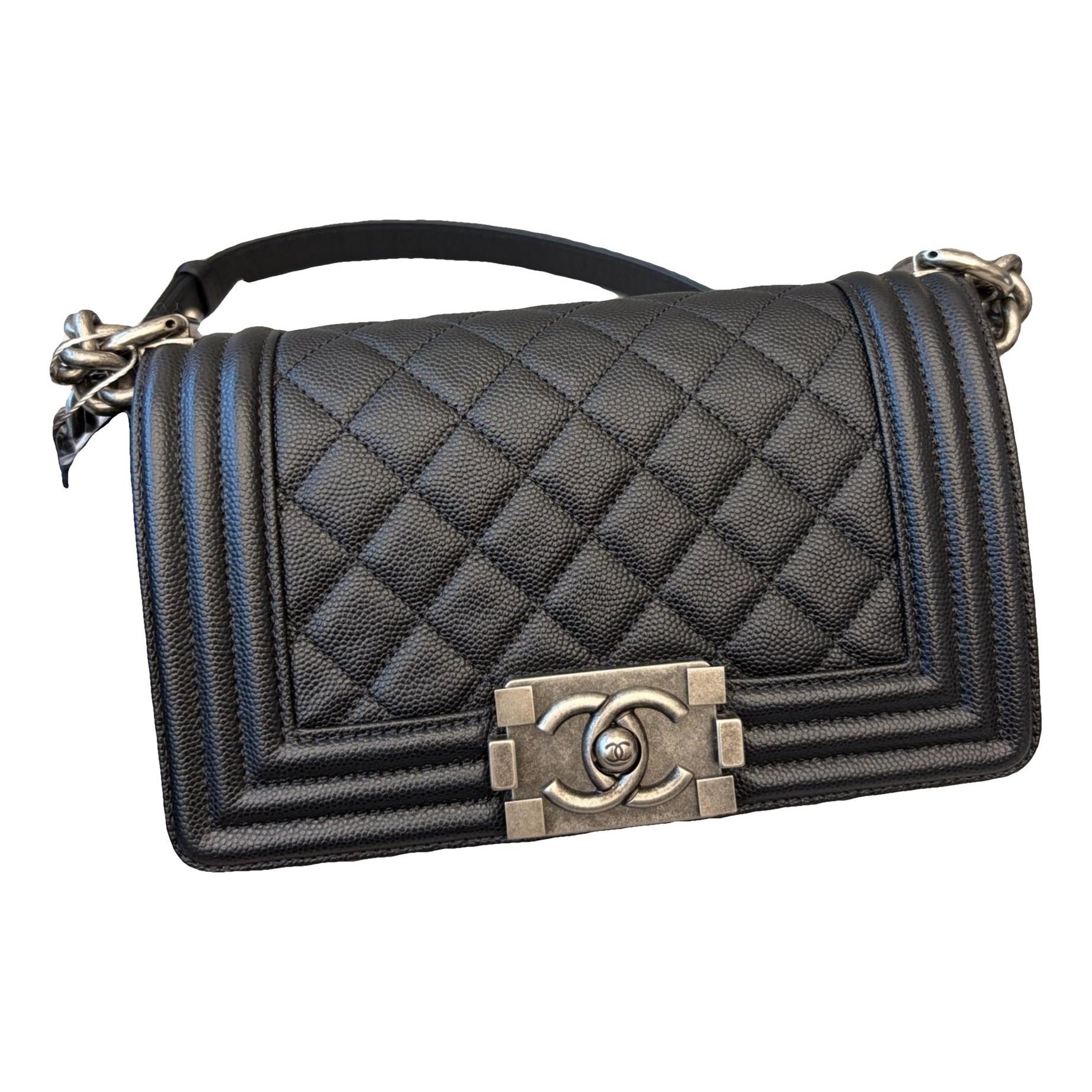 Boy leather crossbody bag
