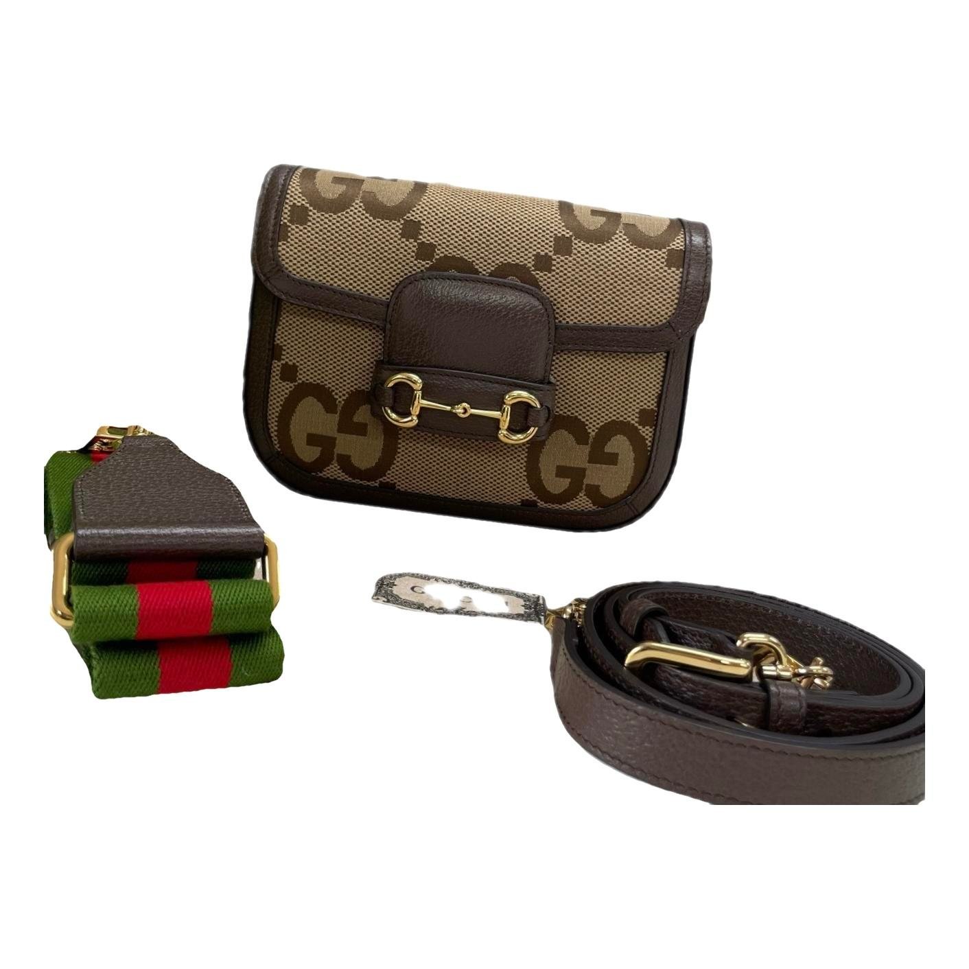 Horsebit 1955 Flap leather handbag