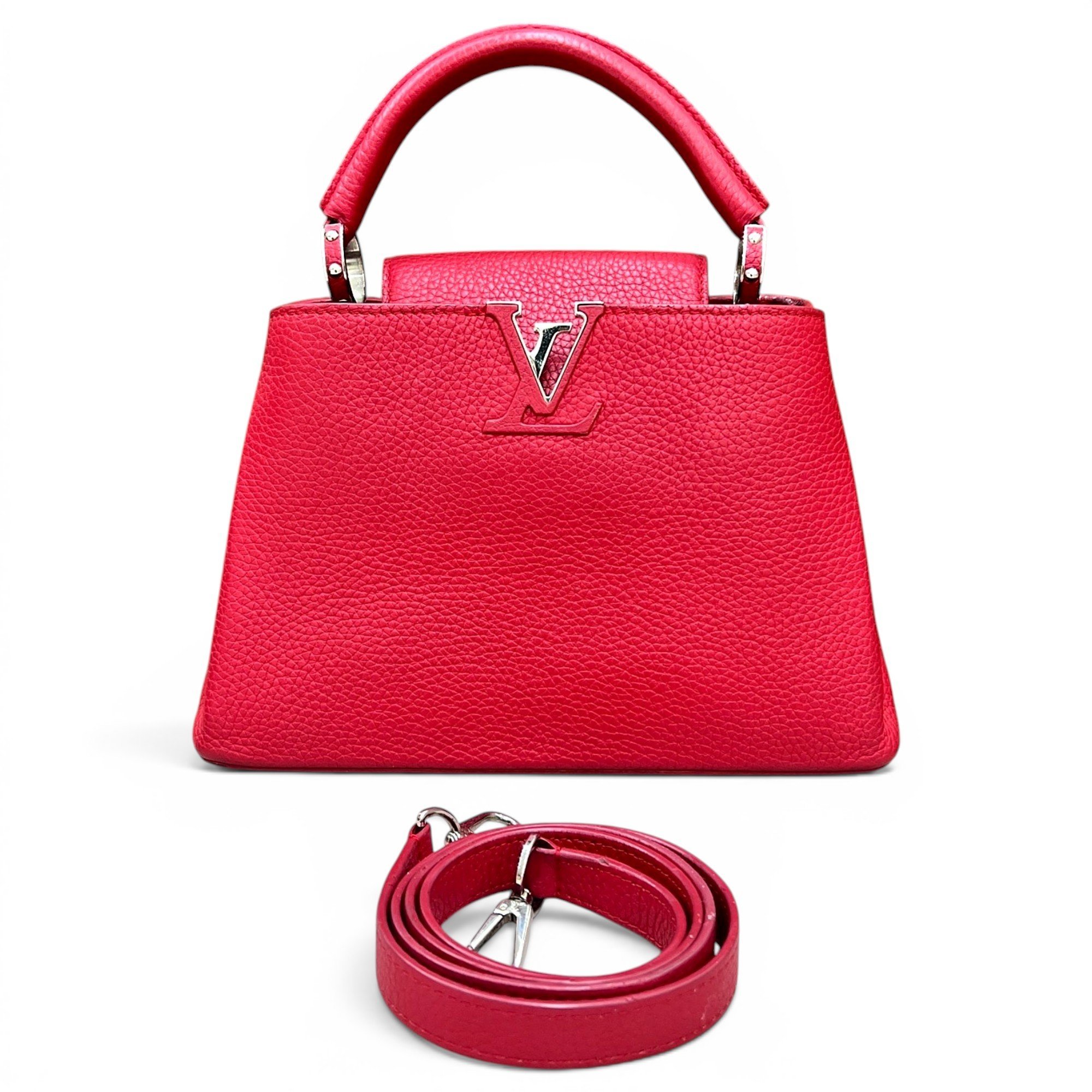 Capucines leather handbag
