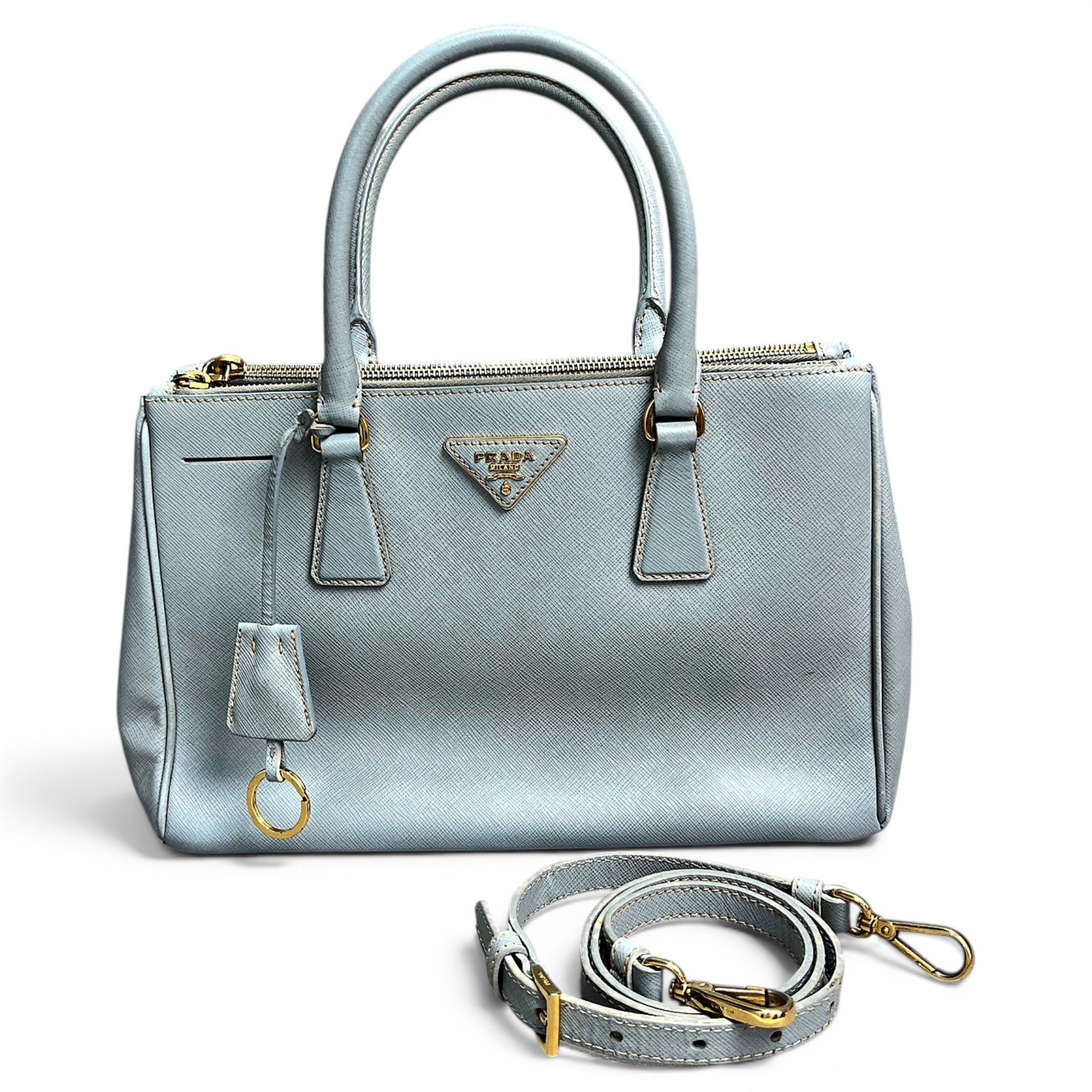 Galleria leather handbag