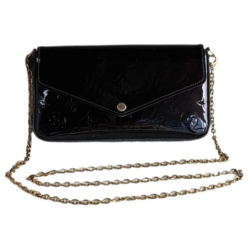 Félicie patent leather handbag