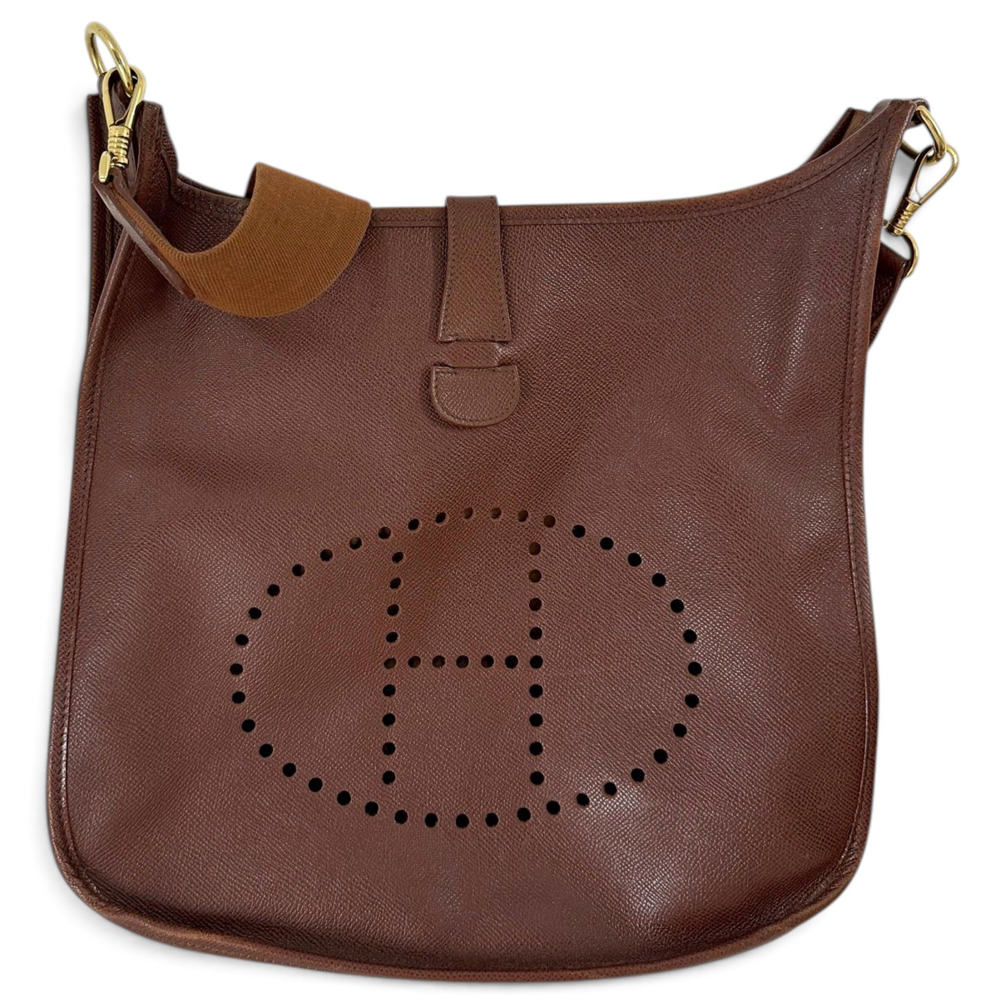 Evelyne leather crossbody bag