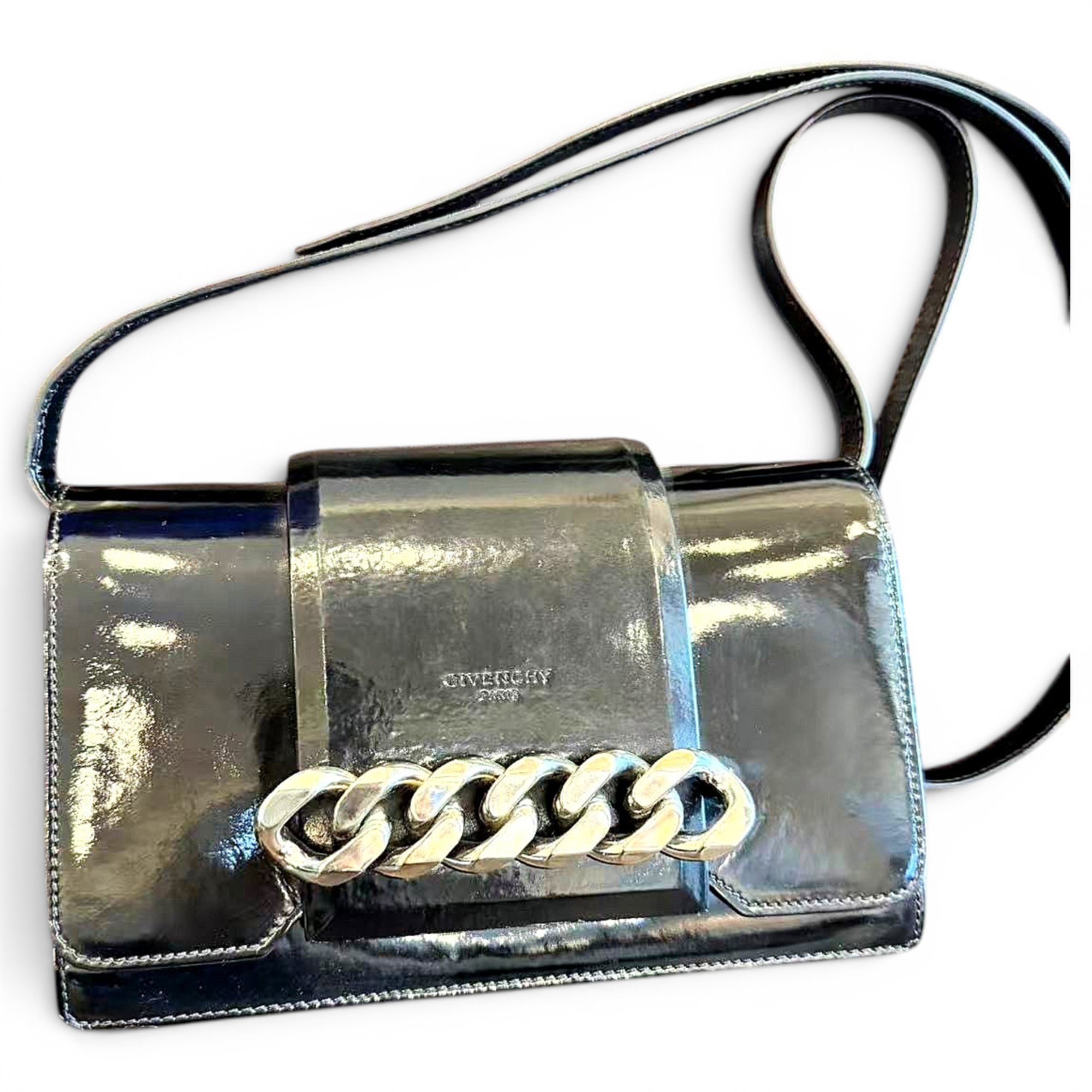 Leather crossbody bag