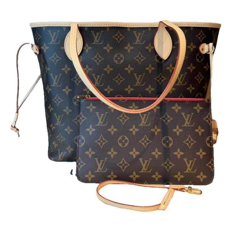 Neverfull leather tote