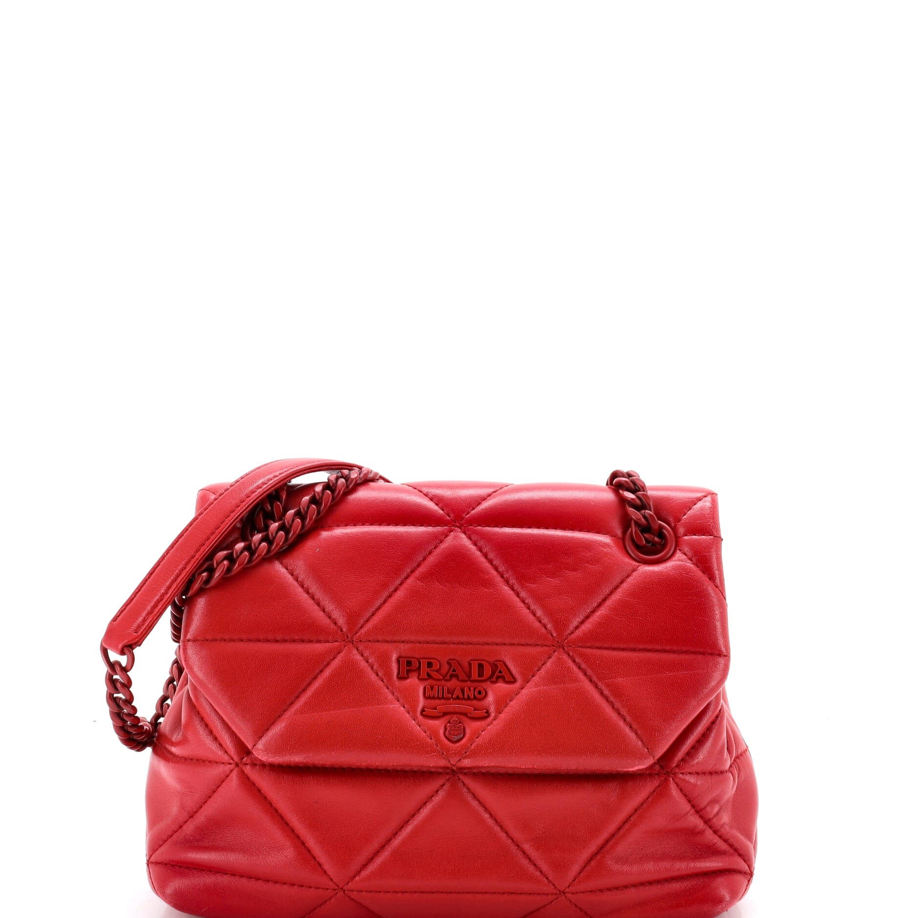 Spectrum Flap Bag Quilted Nappa Leather Small
