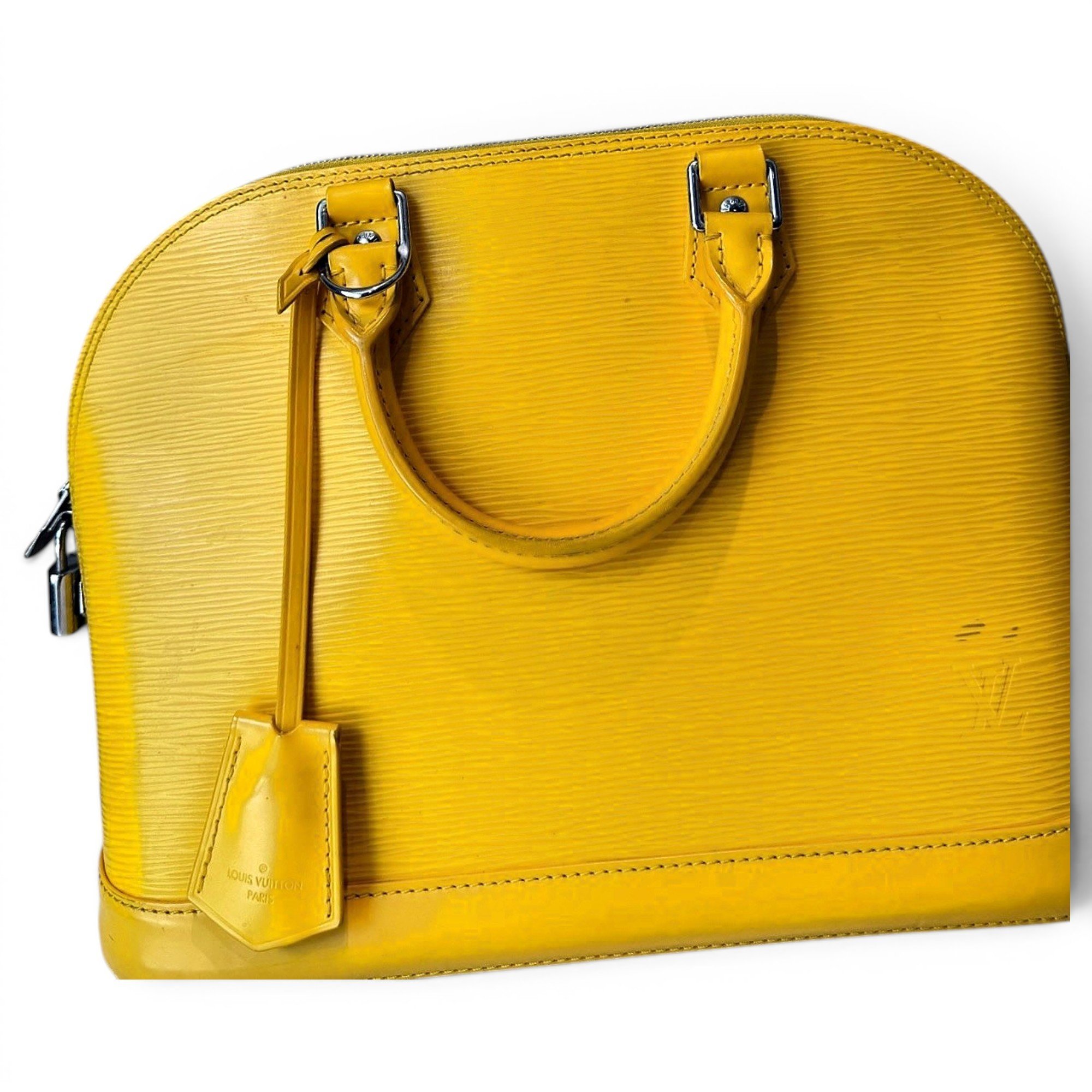 Alma leather handbag