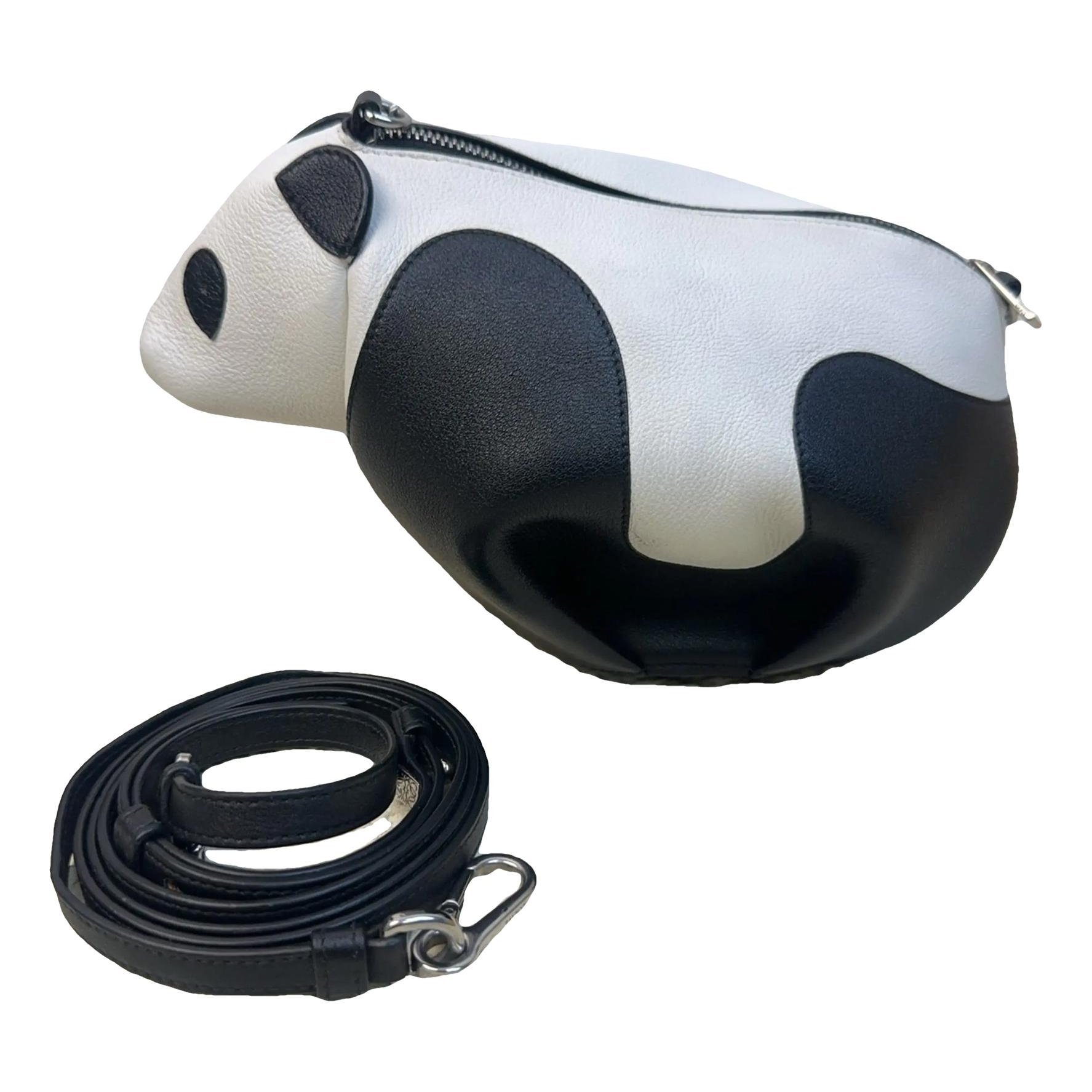 Animals leather handbag