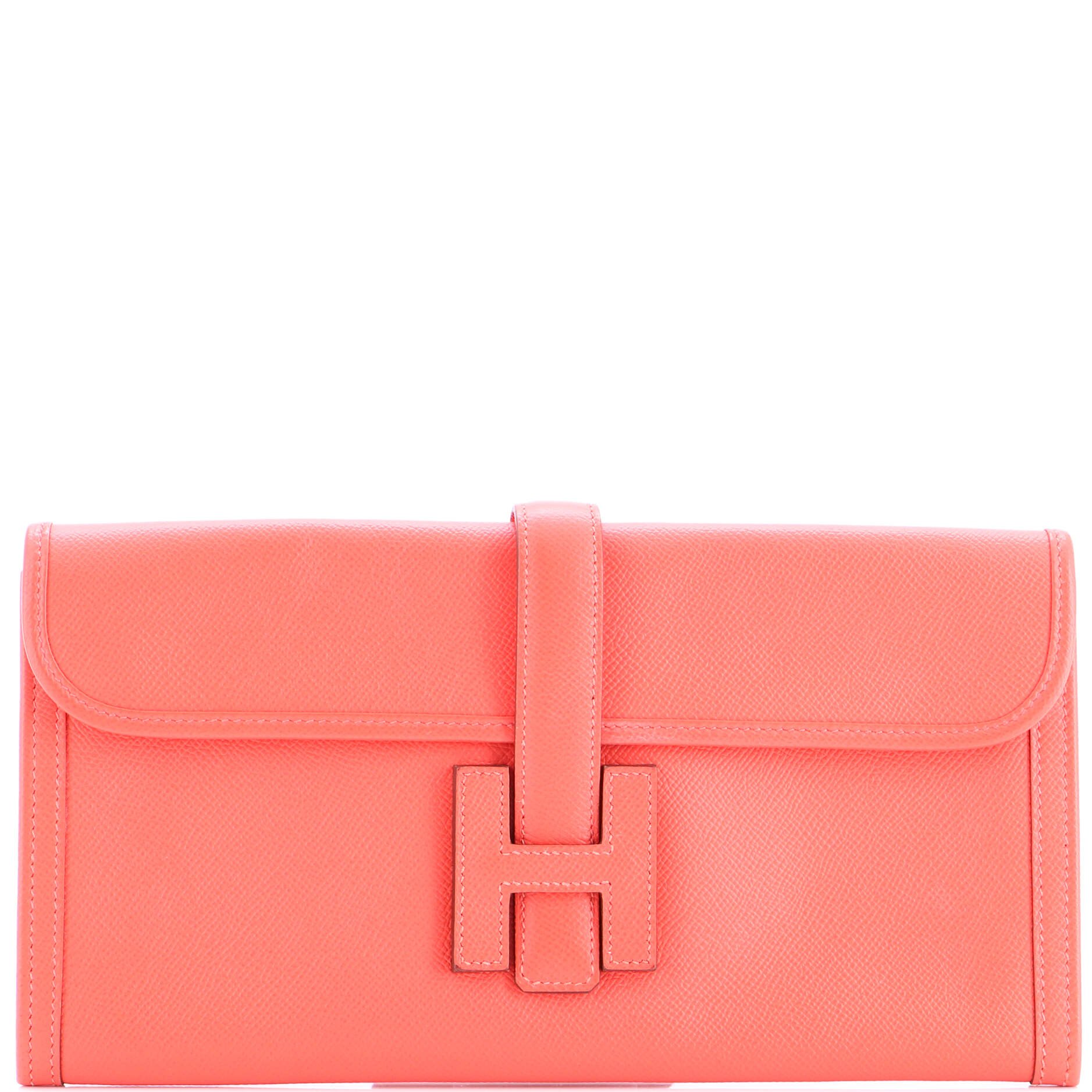 Hermes Jige Elan Clutch Epsom 29