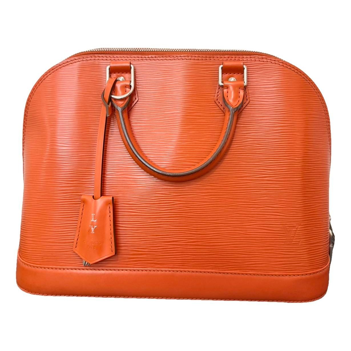 Alma leather handbag