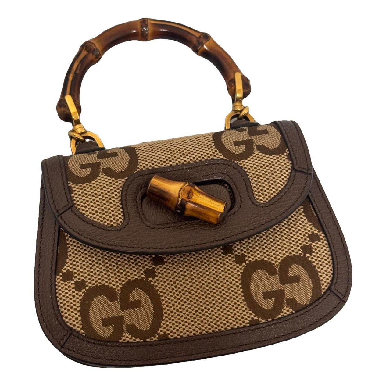 Convertible Bamboo Top Handle cloth crossbody bag