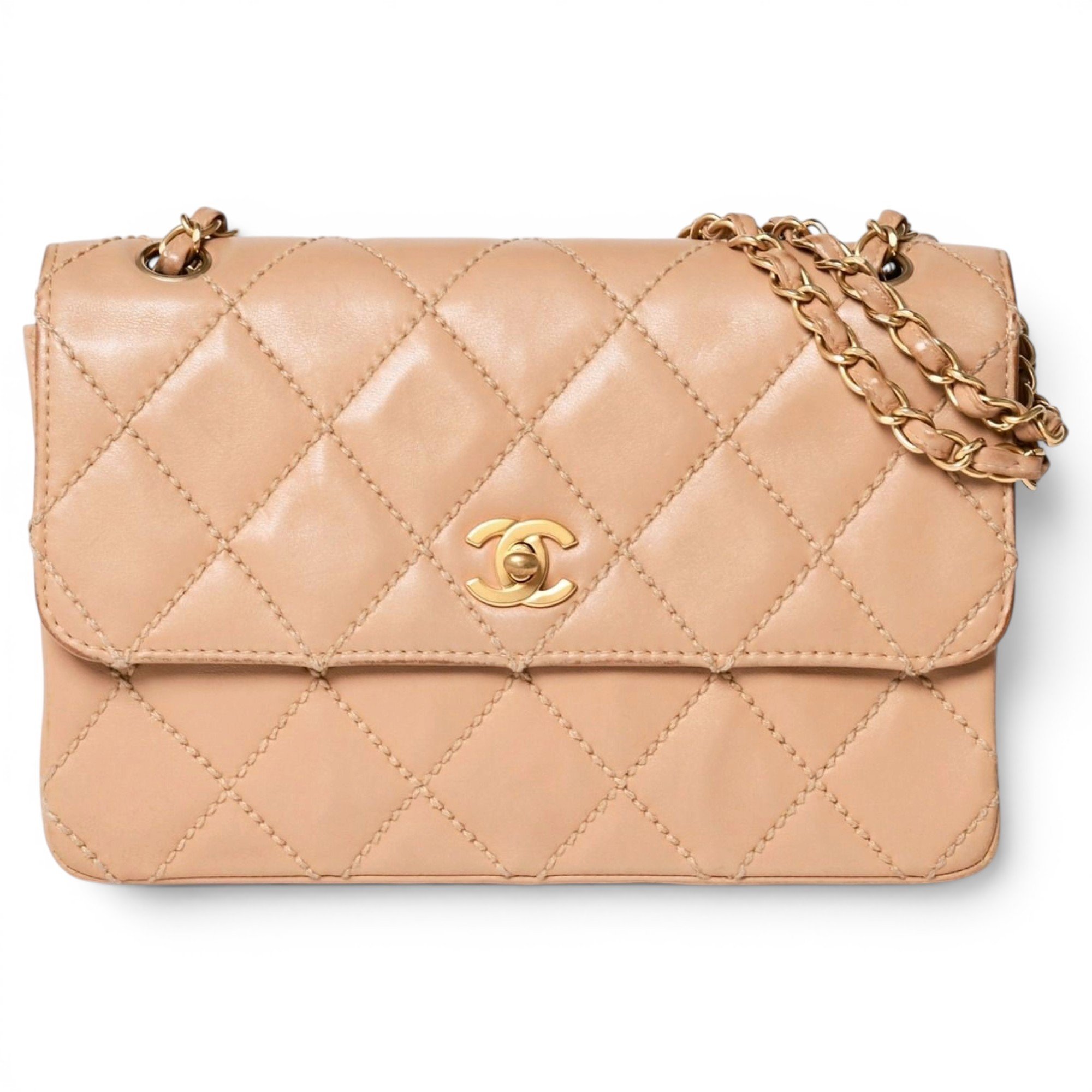 Wild Stitch pony-style calfskin handbag