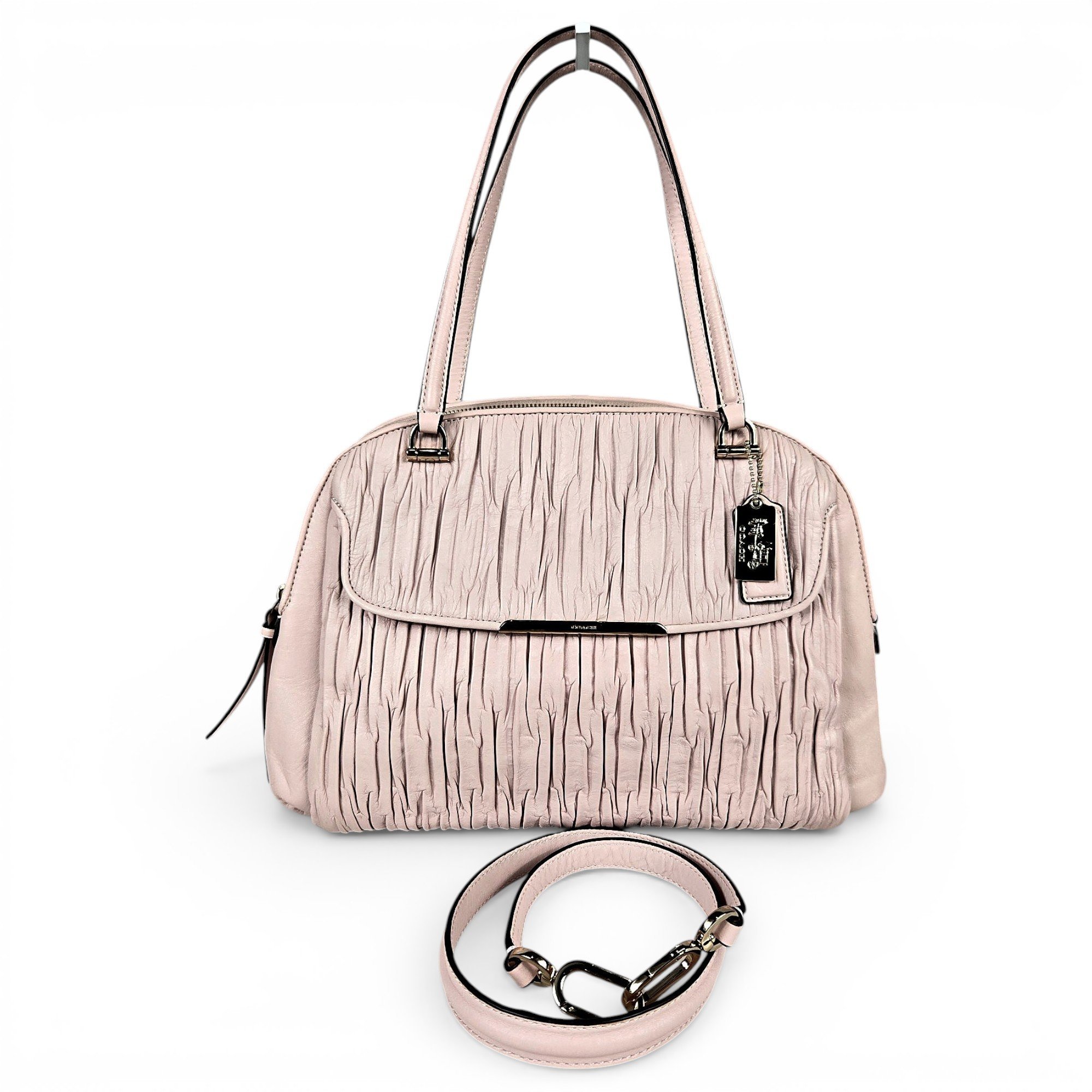 Leather satchel