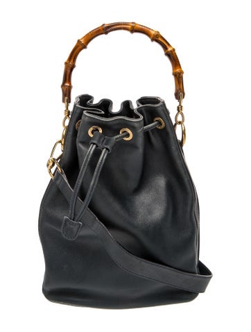 Bamboo Bucket Bag