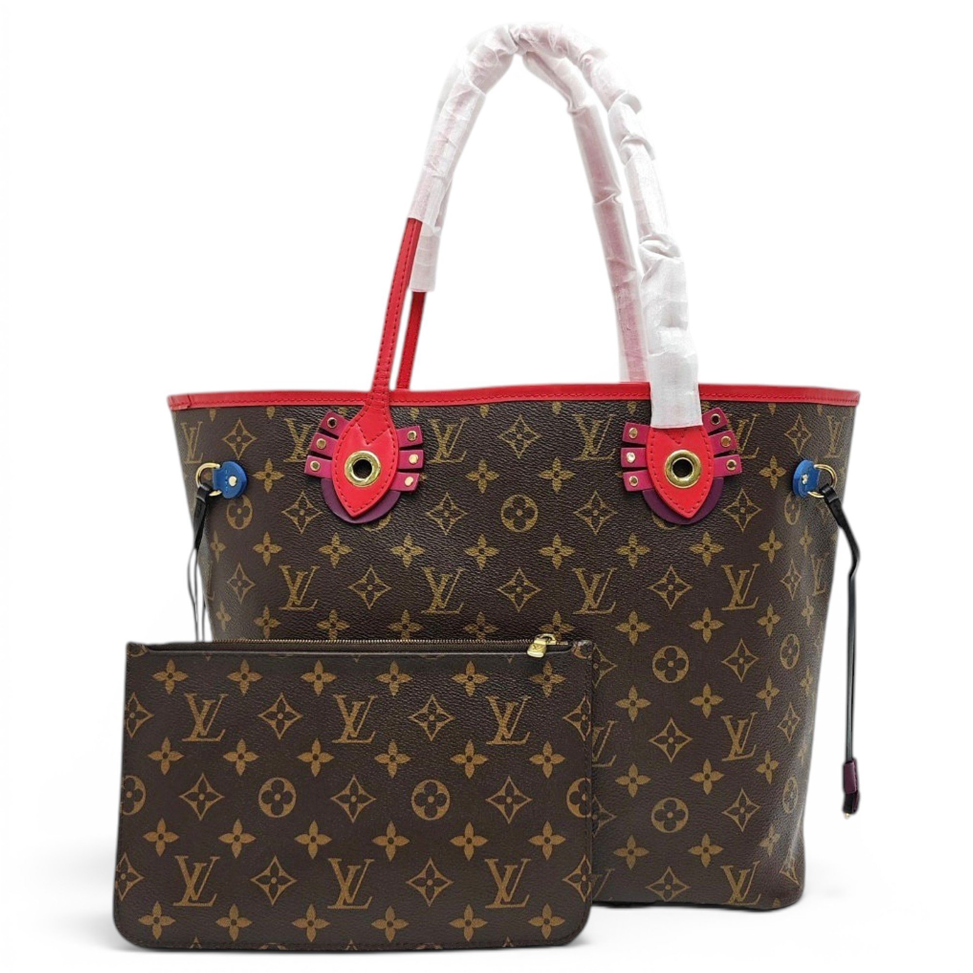 Neverfull leather tote