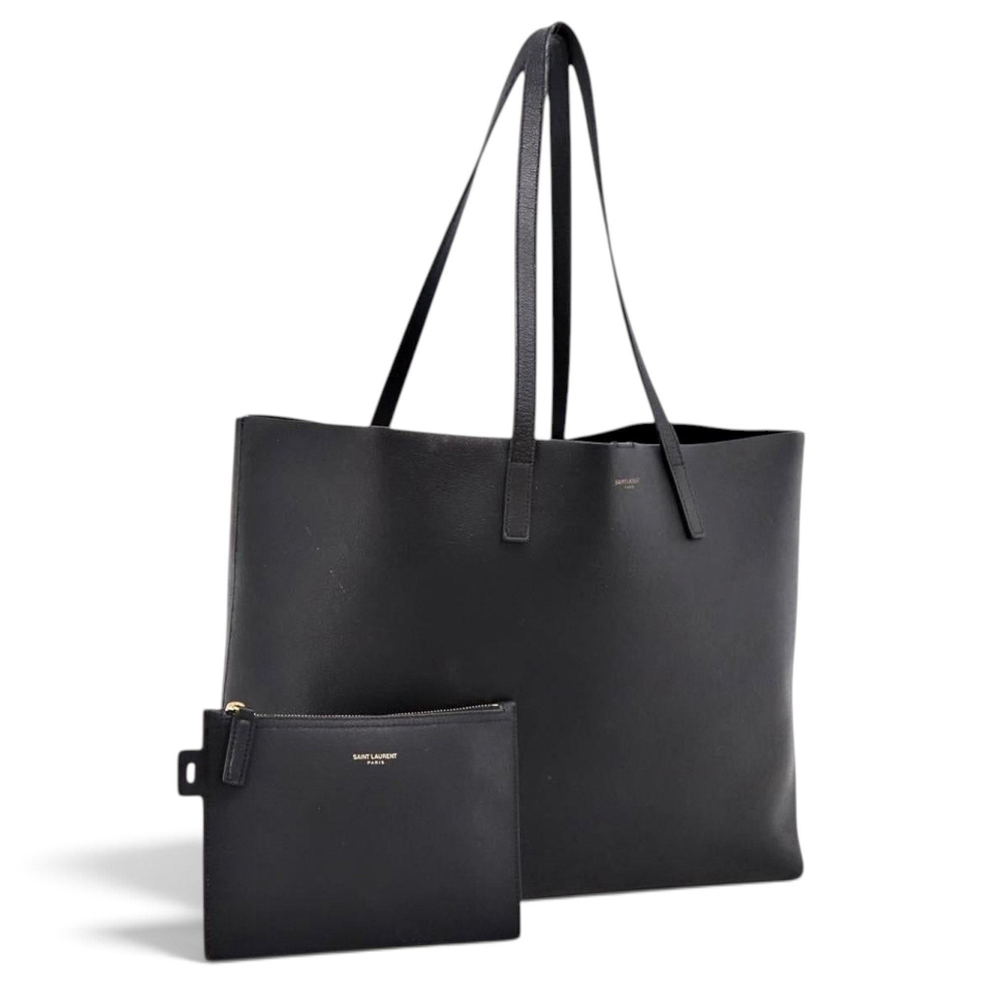 Leather tote