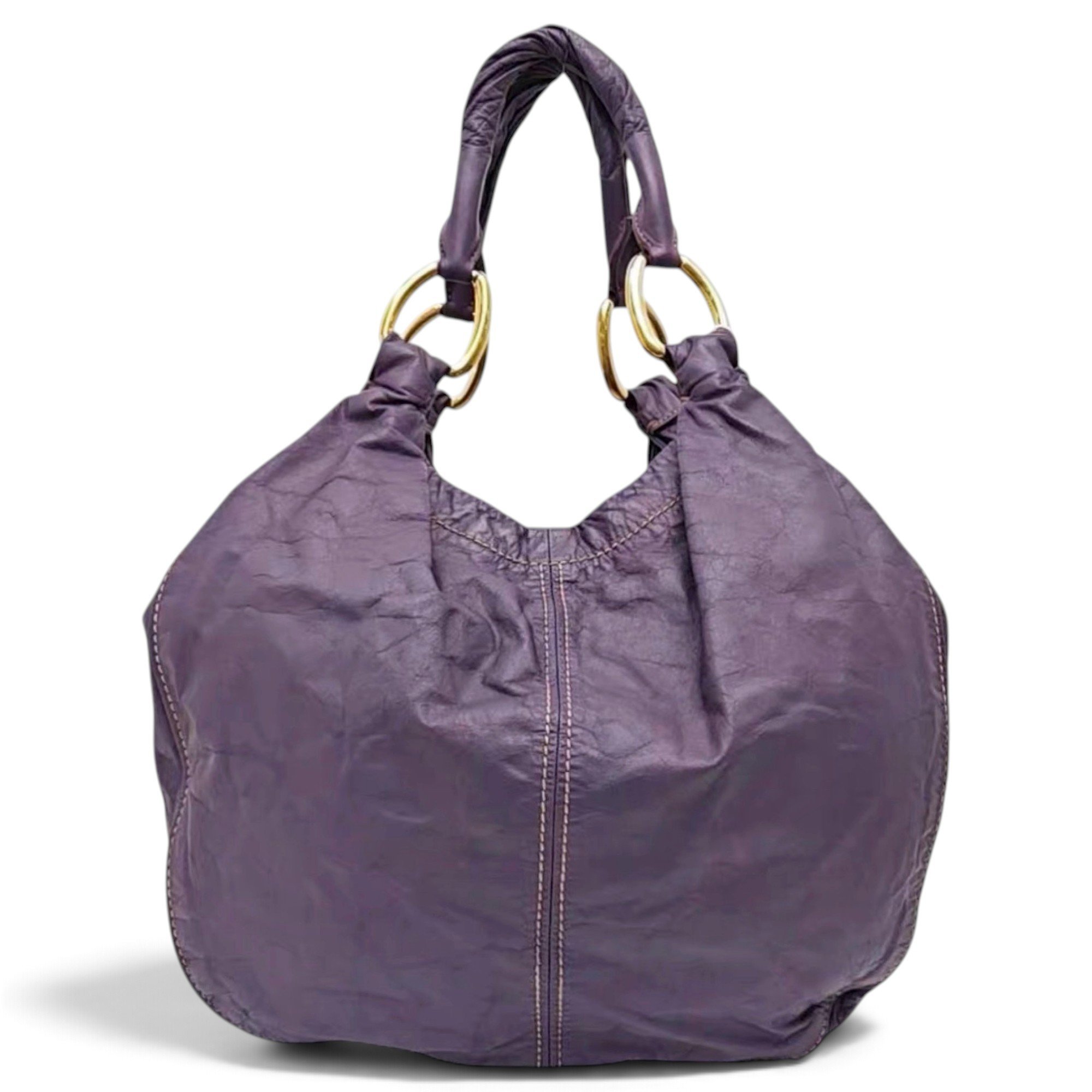 Leather handbag
