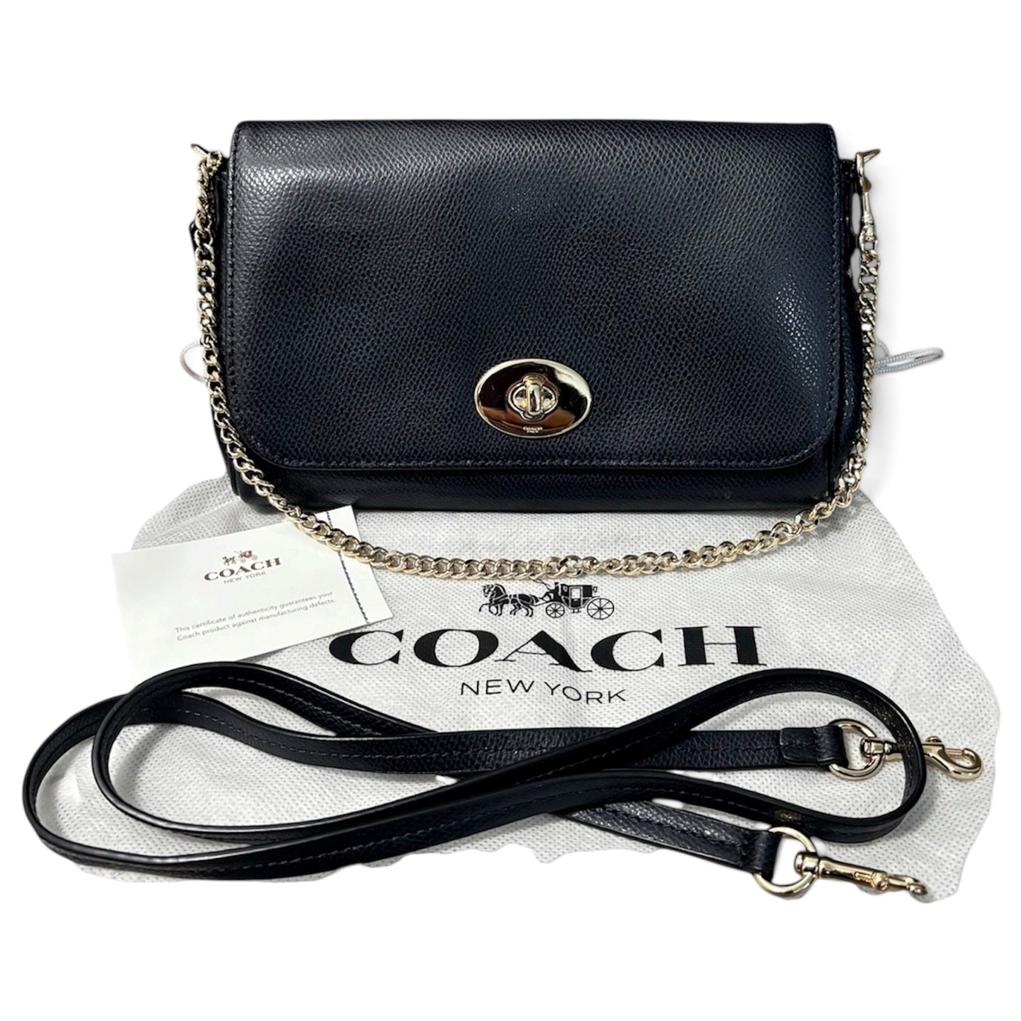 Parker leather crossbody bag