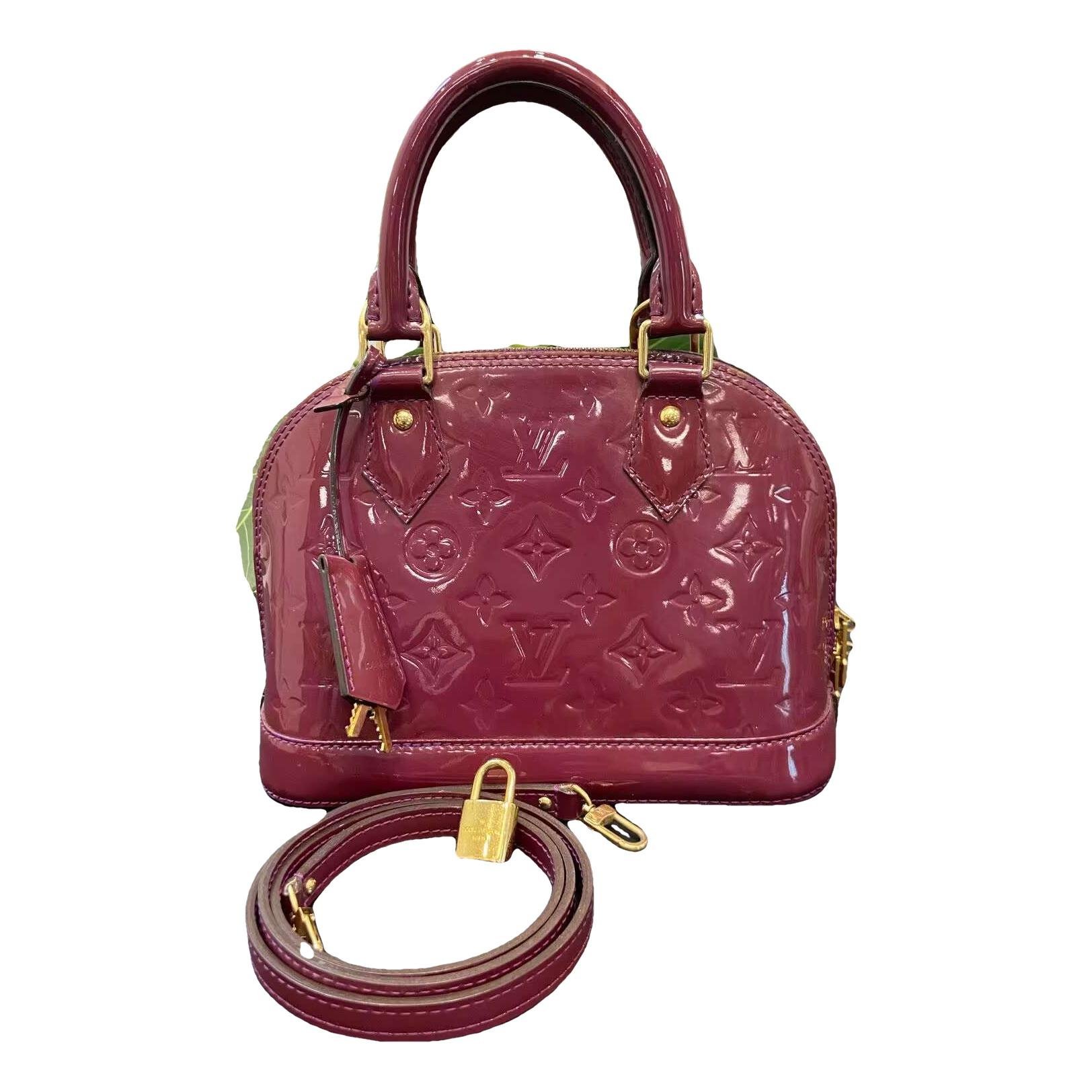 Alma patent leather handbag