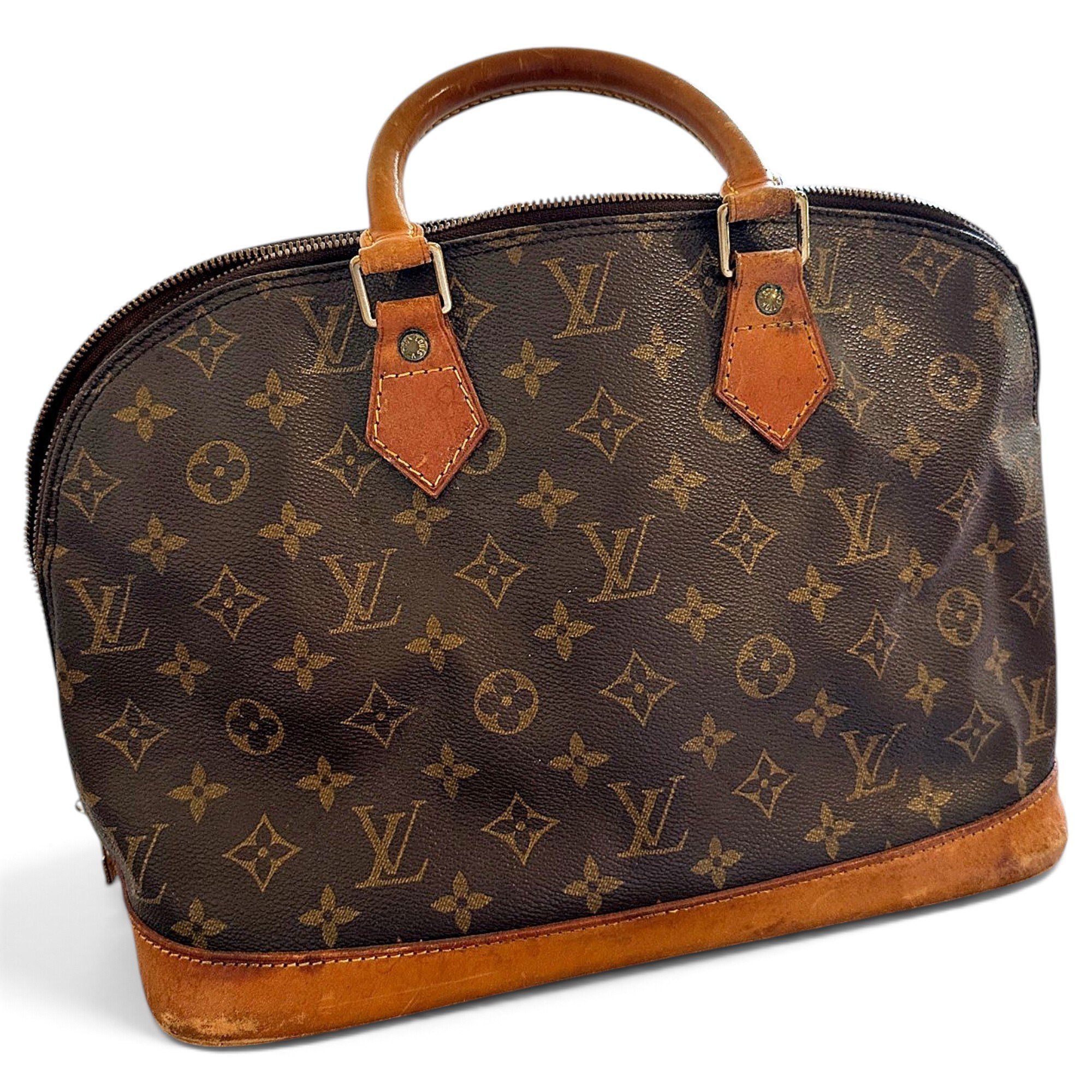 Alma leather handbag