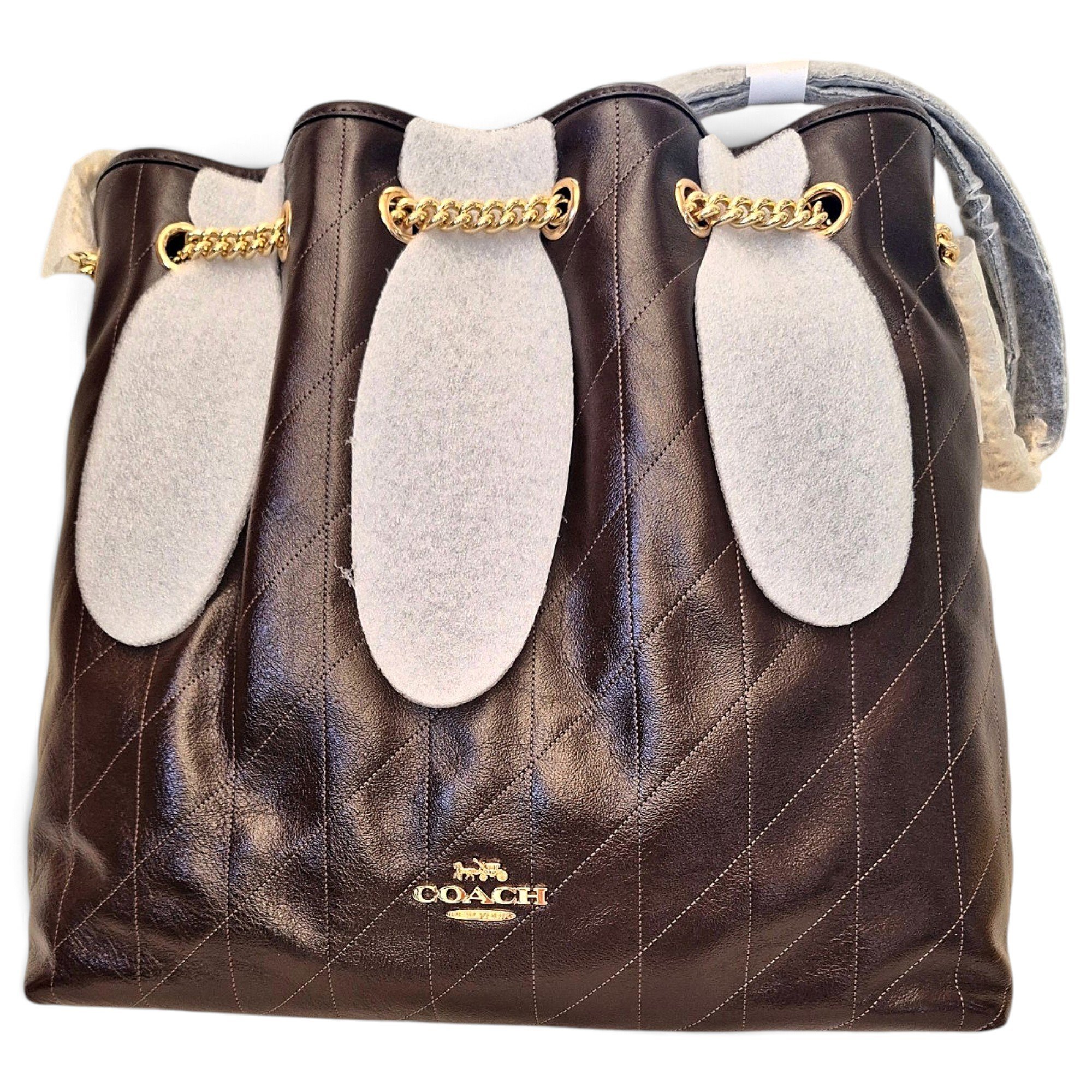 Leather handbag