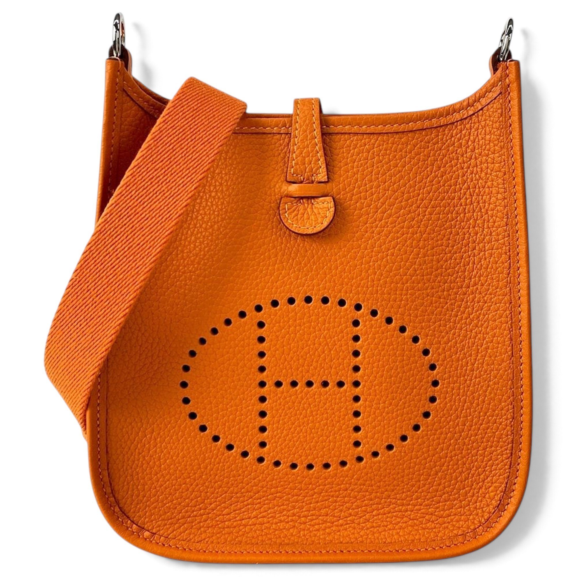 Evelyne leather handbag