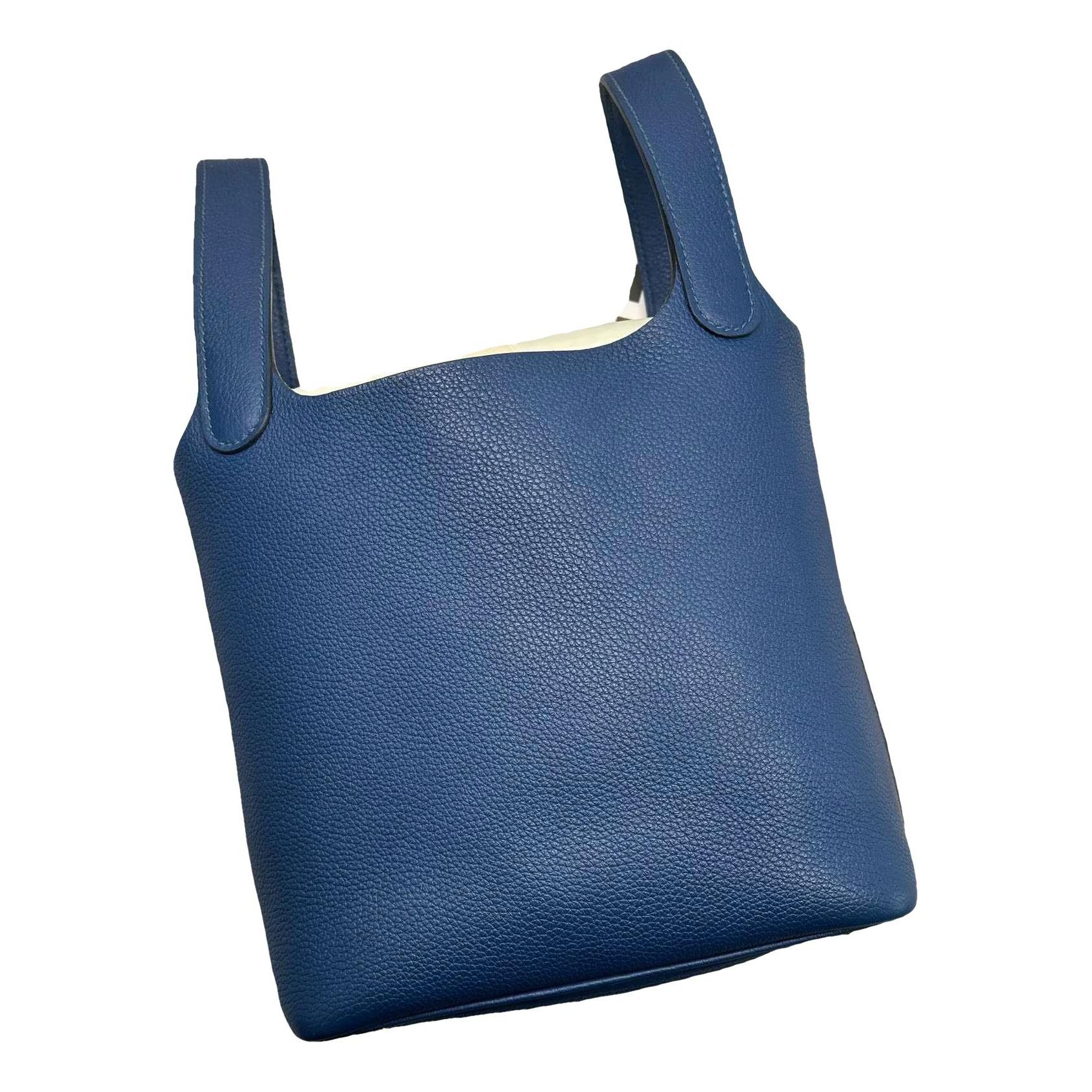 Picotin leather handbag