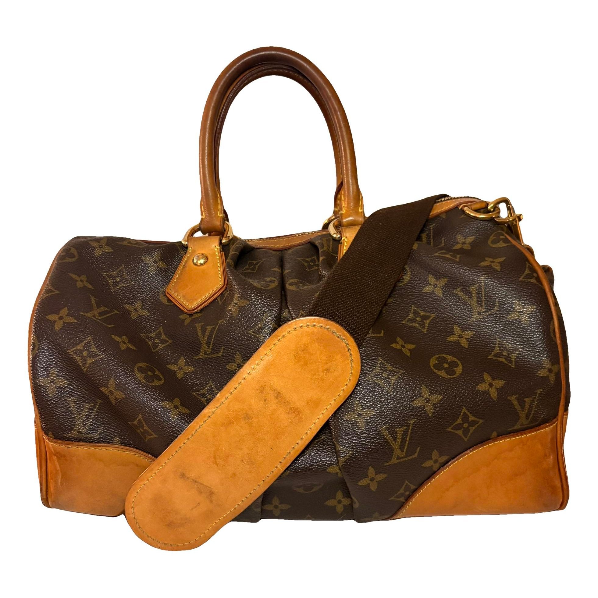 Stephen Sprouse Boston leather handbag