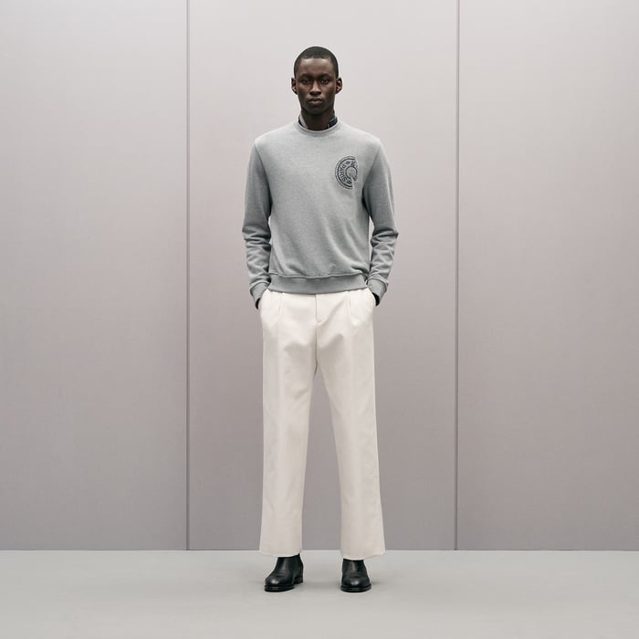 Gris C.d.s. Crewneck Sweater