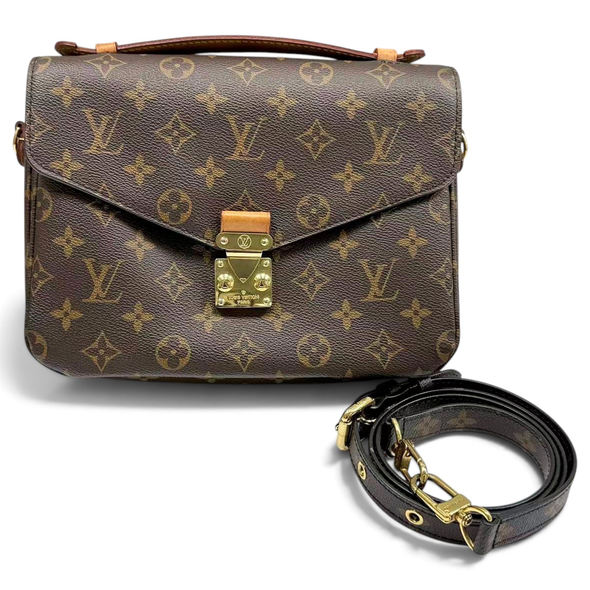 Metis leather handbag